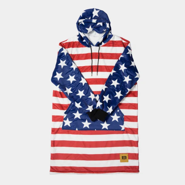 Wearable blanket Oversized with sherpa lining One size fits most.