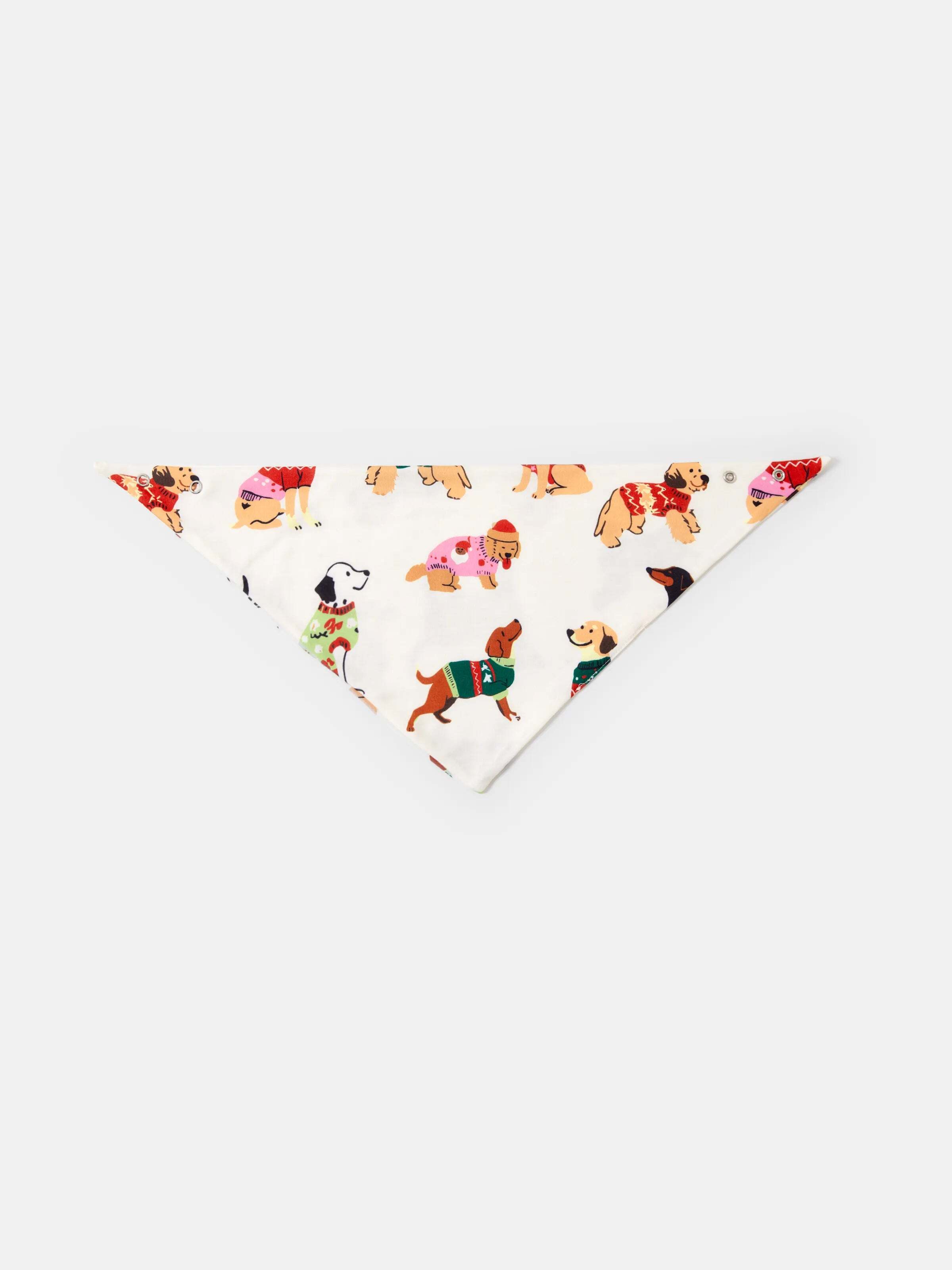 Christmas Matching Family Pajamas Set Various Dog Print PJS with Christmas Socks Apricot