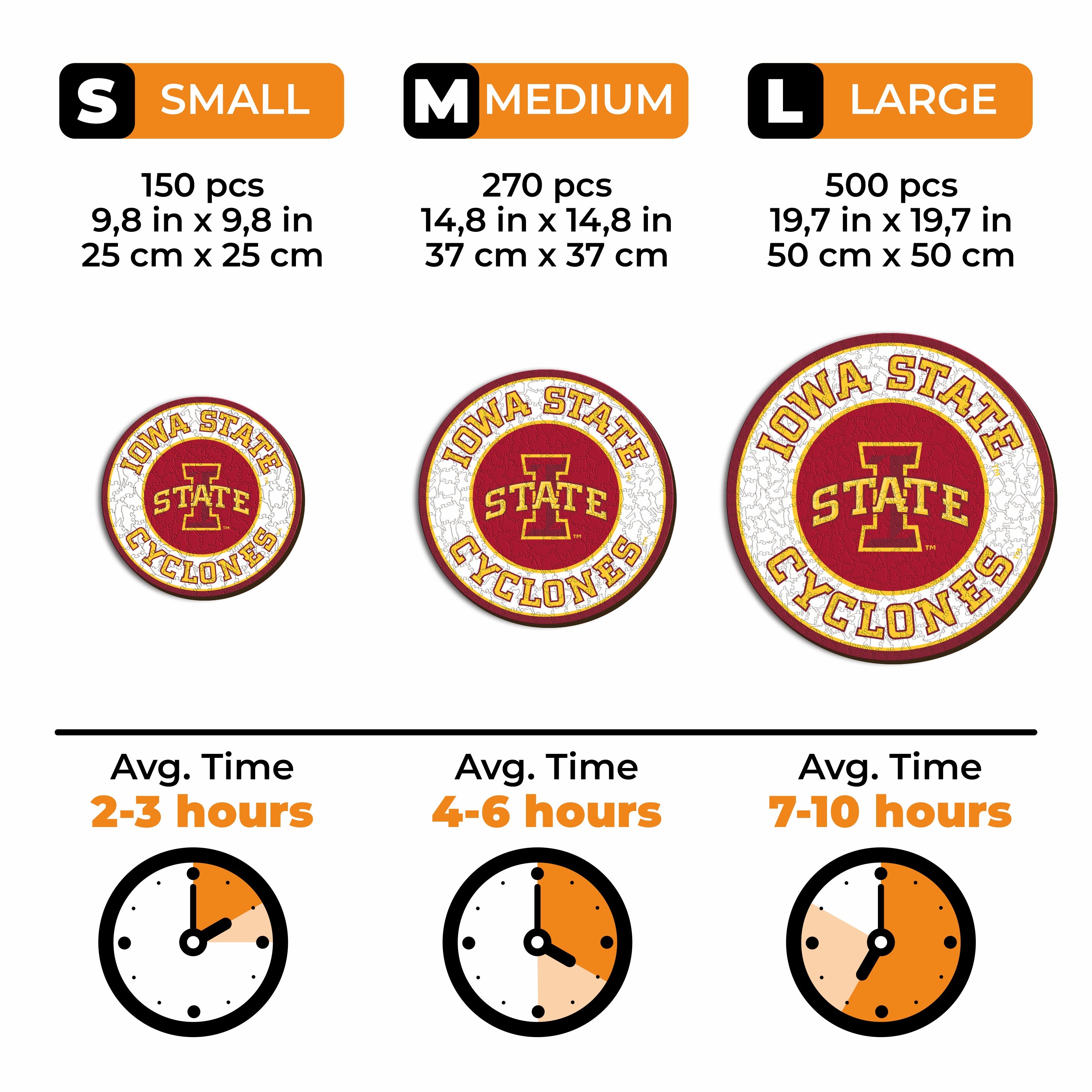 Iowa State University - Wooden Puzzle