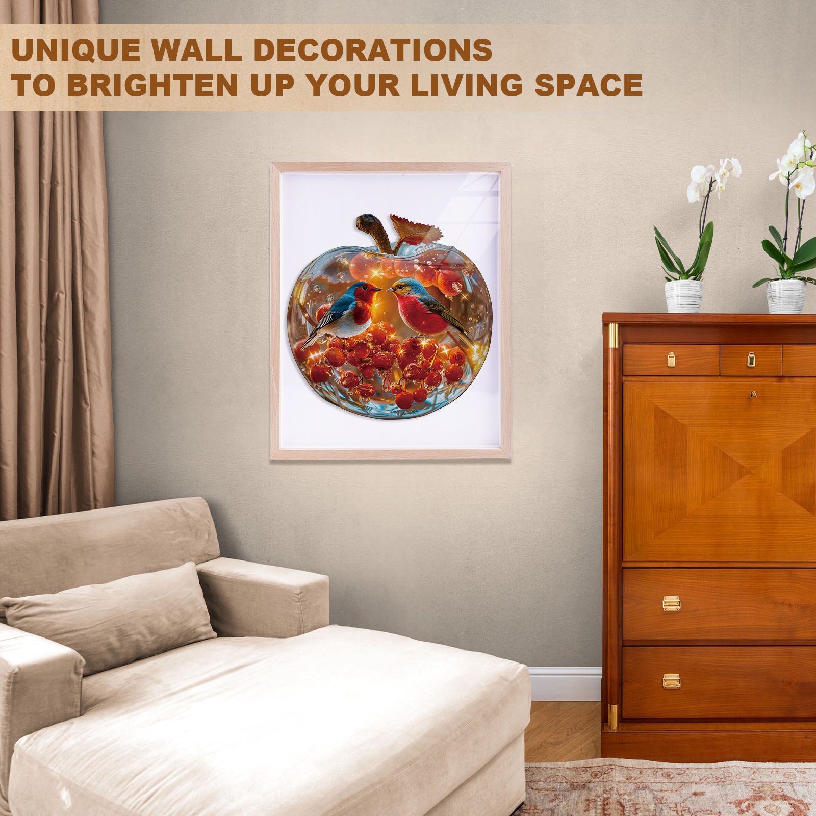 Shining Romance Wooden Jigsaw Puzzle