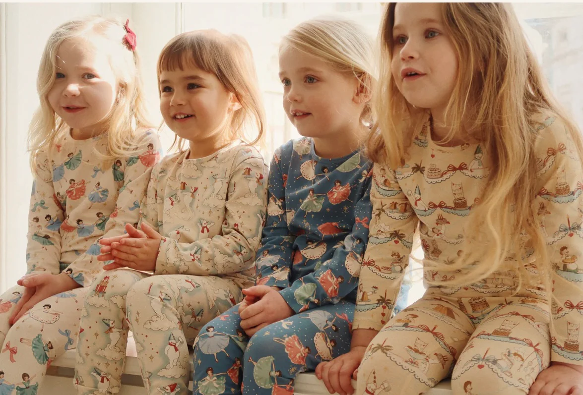 basic blouse/pants set gots - sugar pie