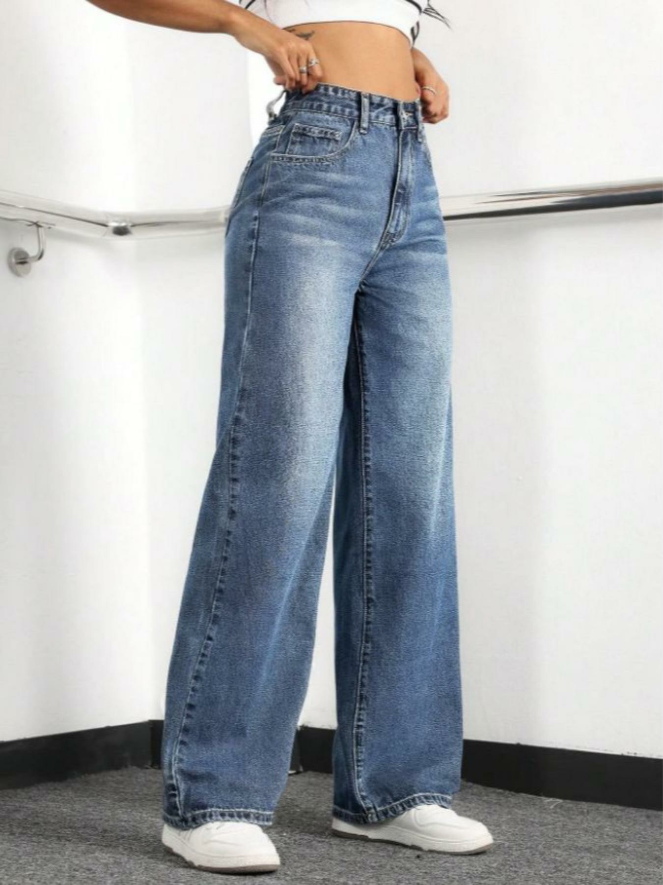 Women’s Comfort Stretch Elastic Waist Denim Jeans