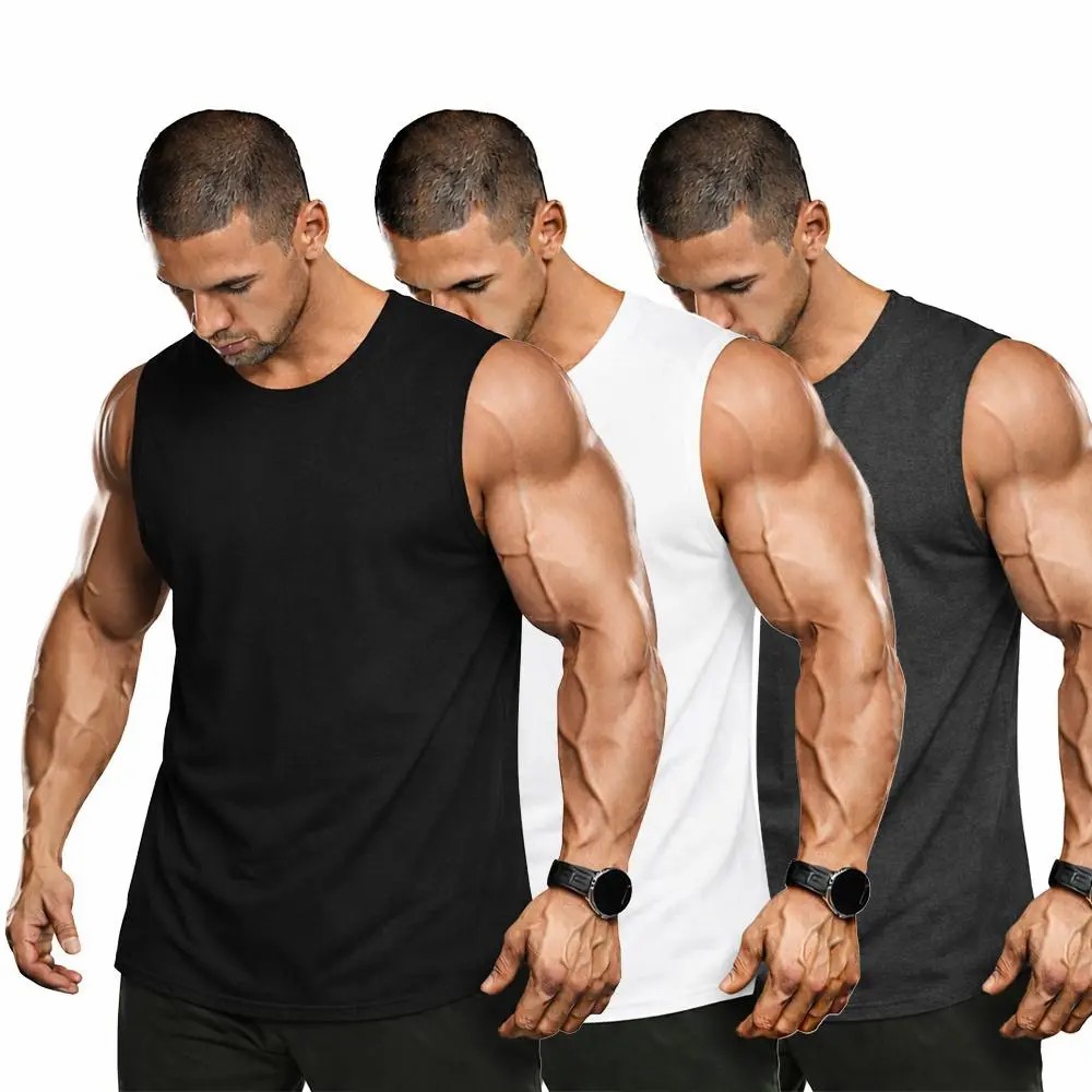 Unisex Cotton Sleeveless Tank Top – Relaxed Fit Summer Essential