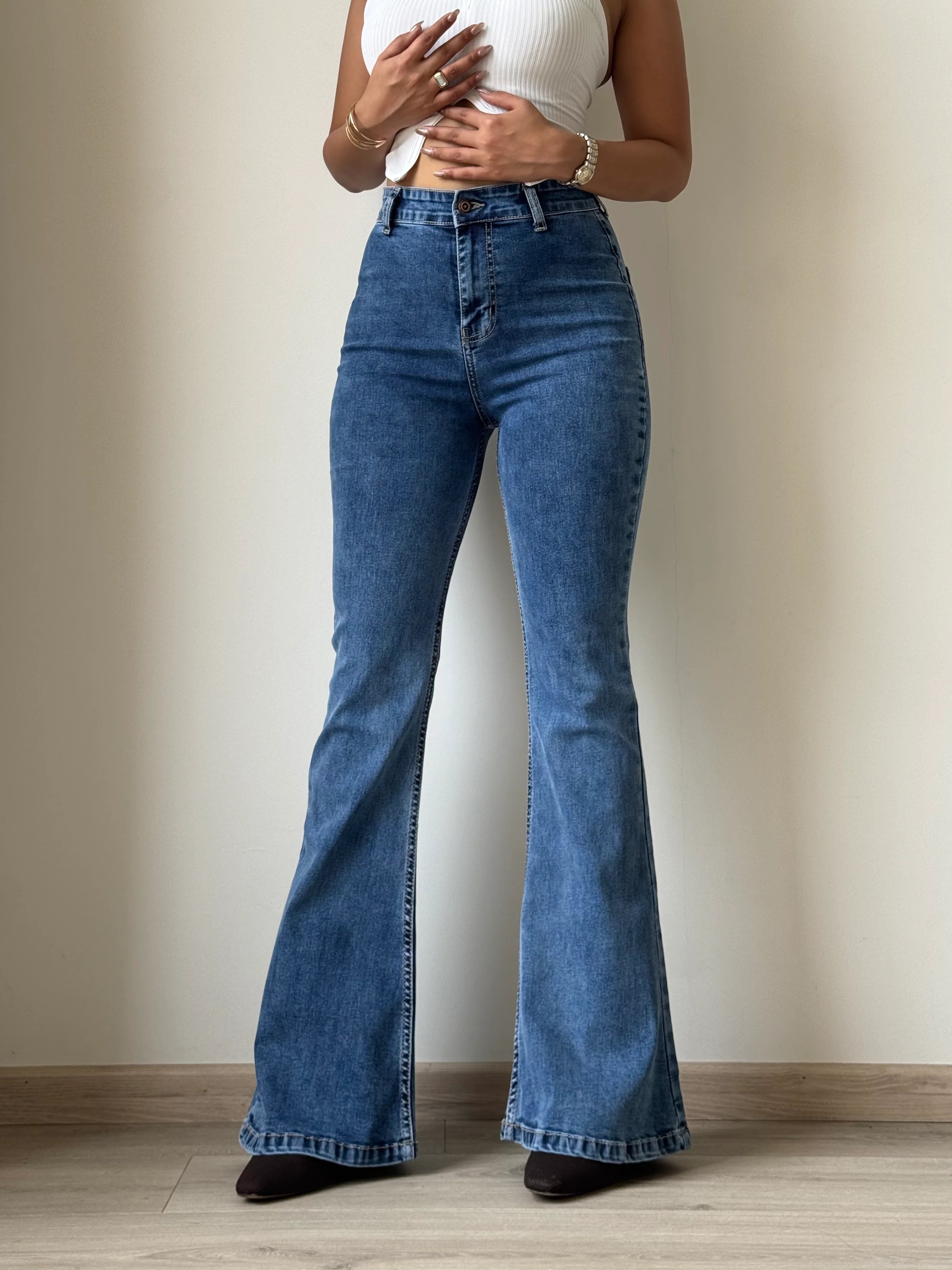 Ultra High Rise Flare Bootcut Jeans