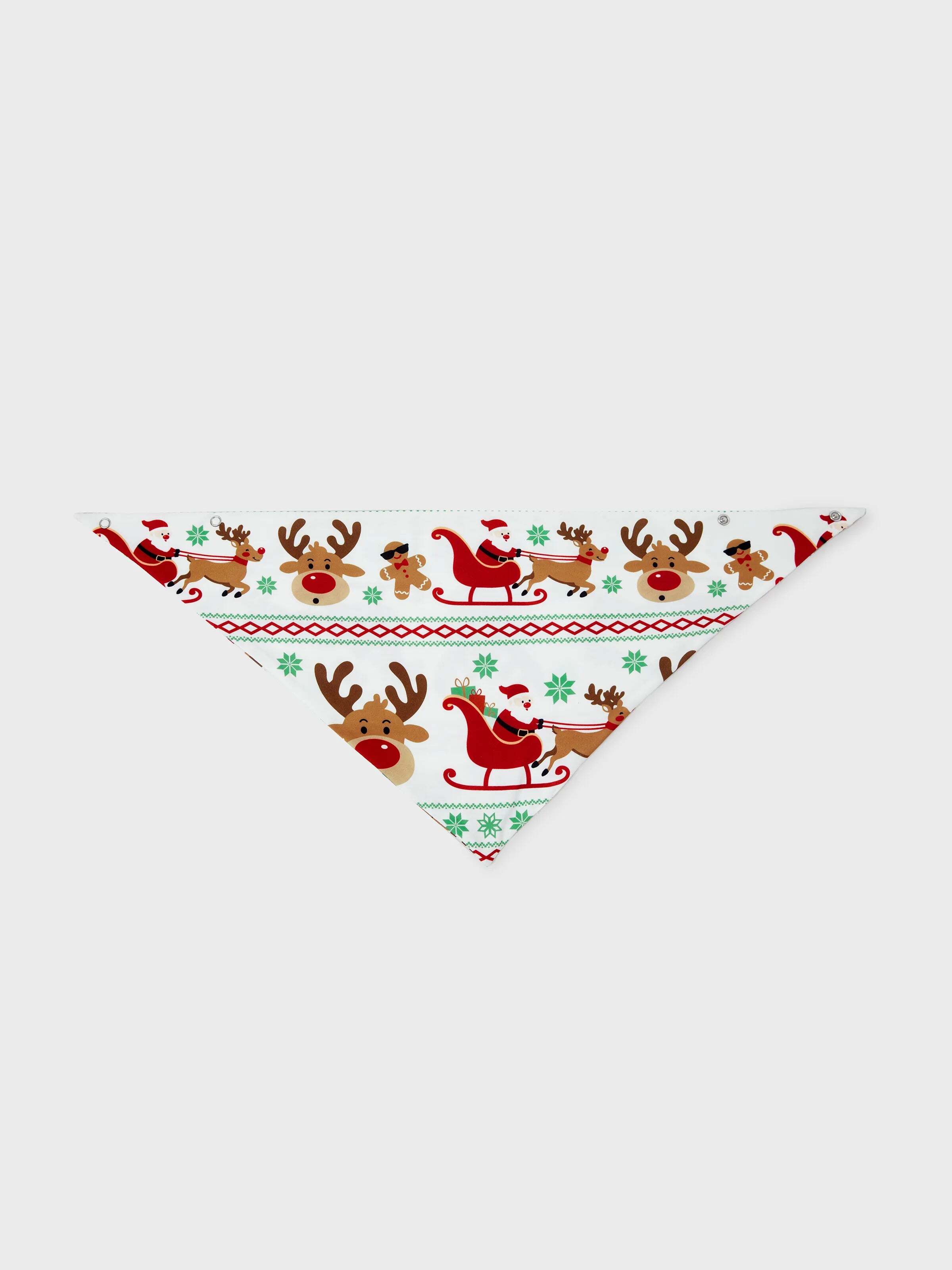 Christmas Onesies Matching Family Pajamas Set Reindeer Print Long-sleeve PJS with Christmas Socks Red