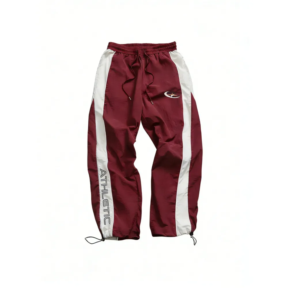 Unisex Casual Printed Elastic Cuff Sport Pants