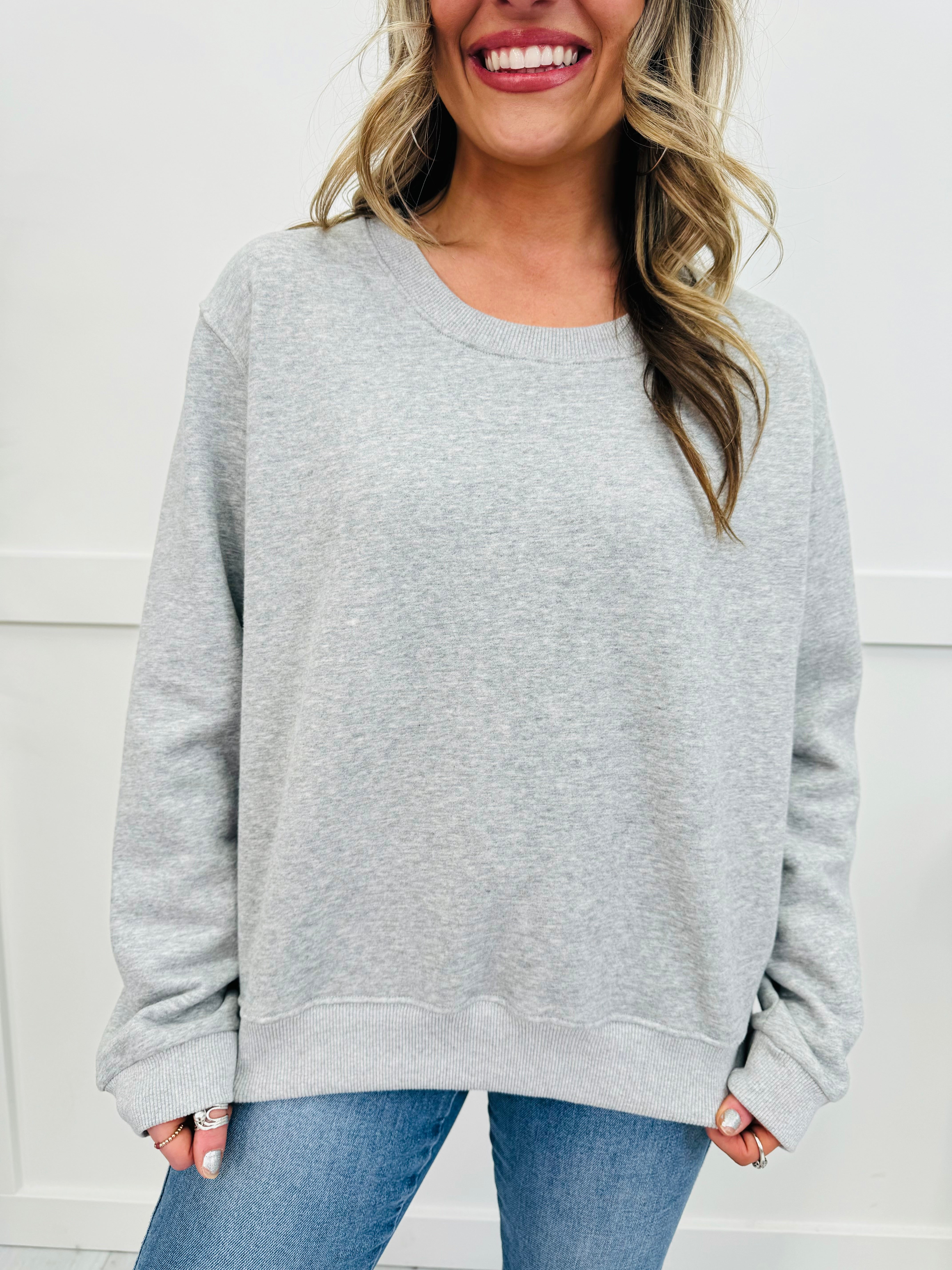 REG/CURVY MOCO Exclusive Basic Babe Pullover- Multiple Colors!