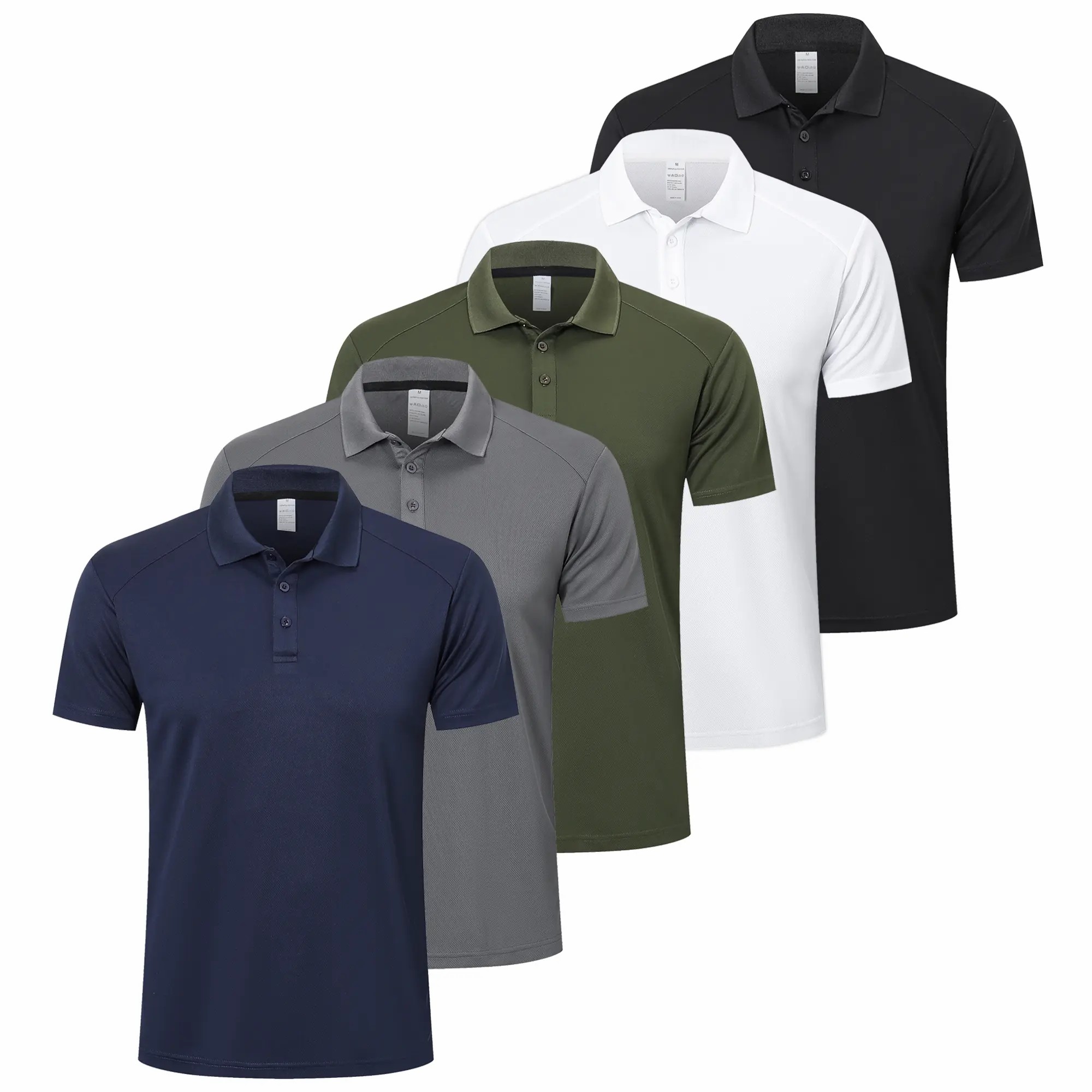 Men’s Quick-Dry Polo Shirt – Lightweight Performance Casual Tee