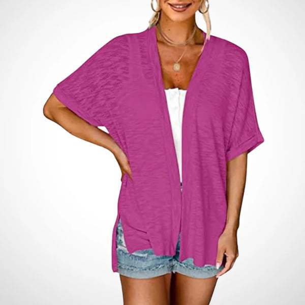 Women’s Lightweight Open-Front Batwing Cardigan