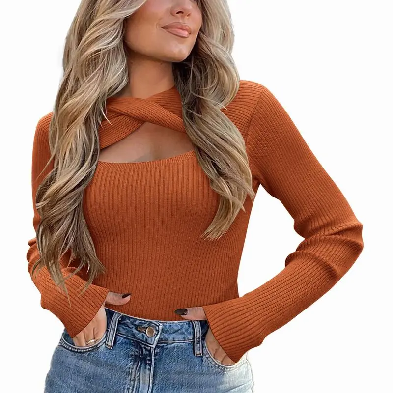 Women's Pullover Sweaters Long Sleeve