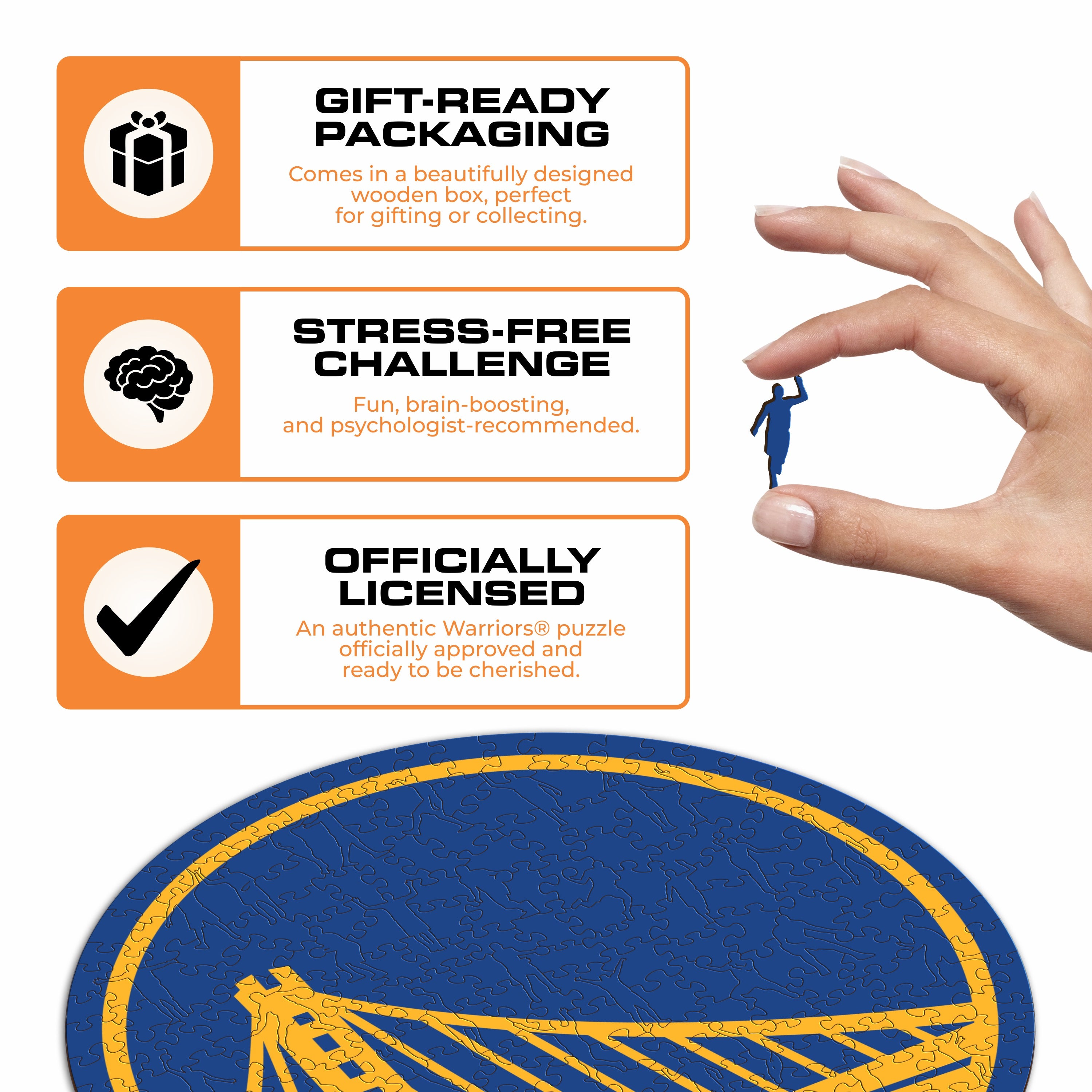 Golden State Warriors™ - Wooden Puzzle