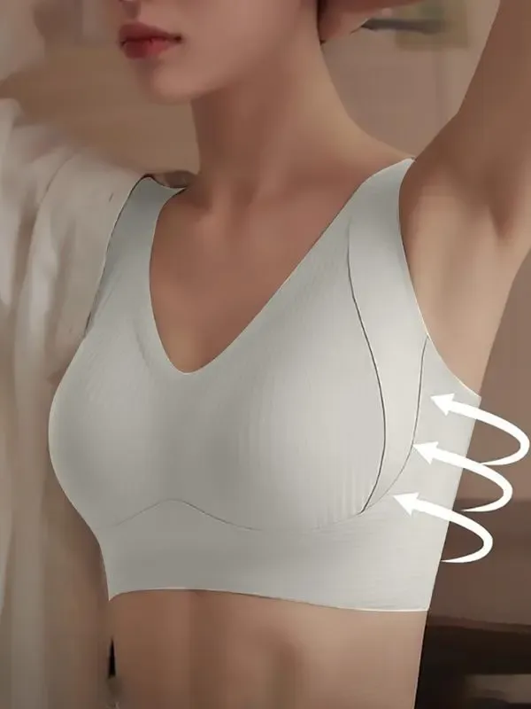 Women's Solid Color Wireless Bra