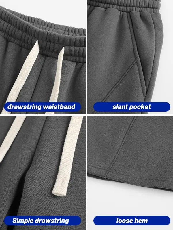 Men's Lightweight Breathable Shorts – Pocket & Drawstring Waist for Gym & Casual