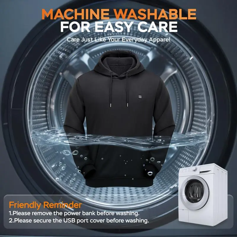 Heated Hoodie for Men