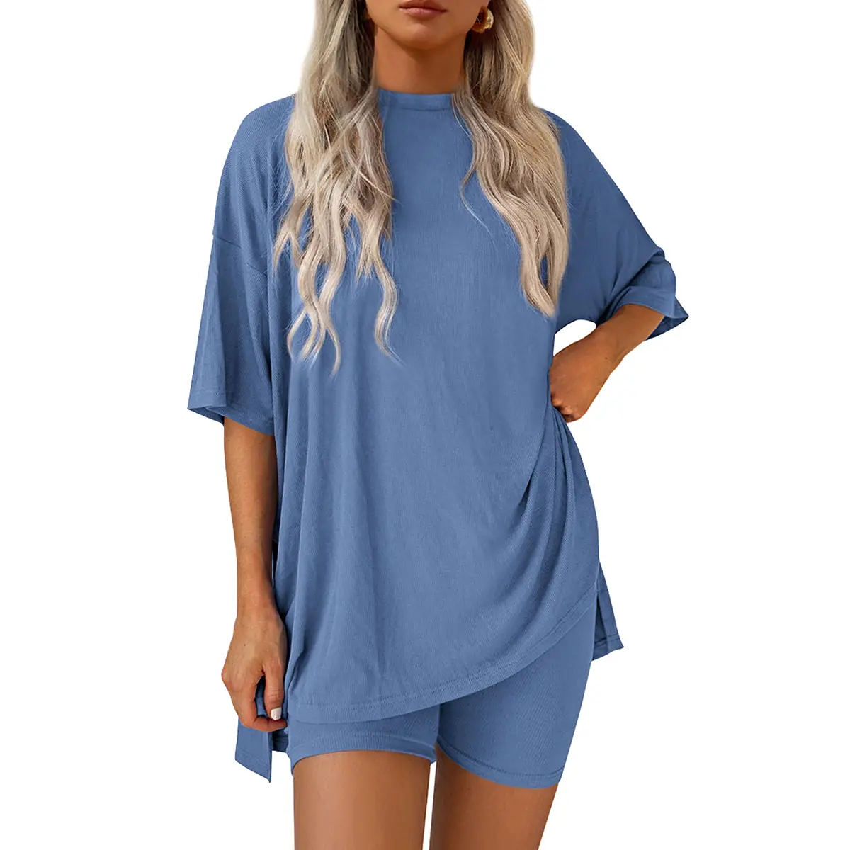 Two-Piece Set For Women Summer Casual Oversized