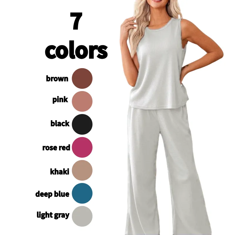 Womens Pajamas 2 Piece Lounge Set