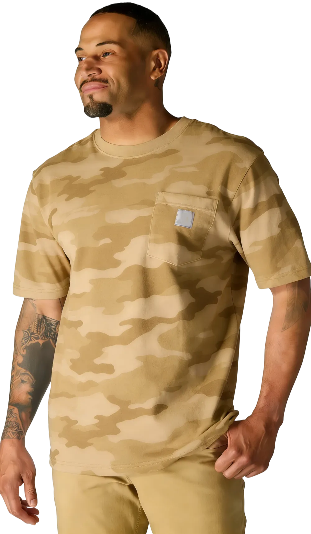 Men's Multi-Color Camo Short Sleeve Tee | Casual Everyday Style