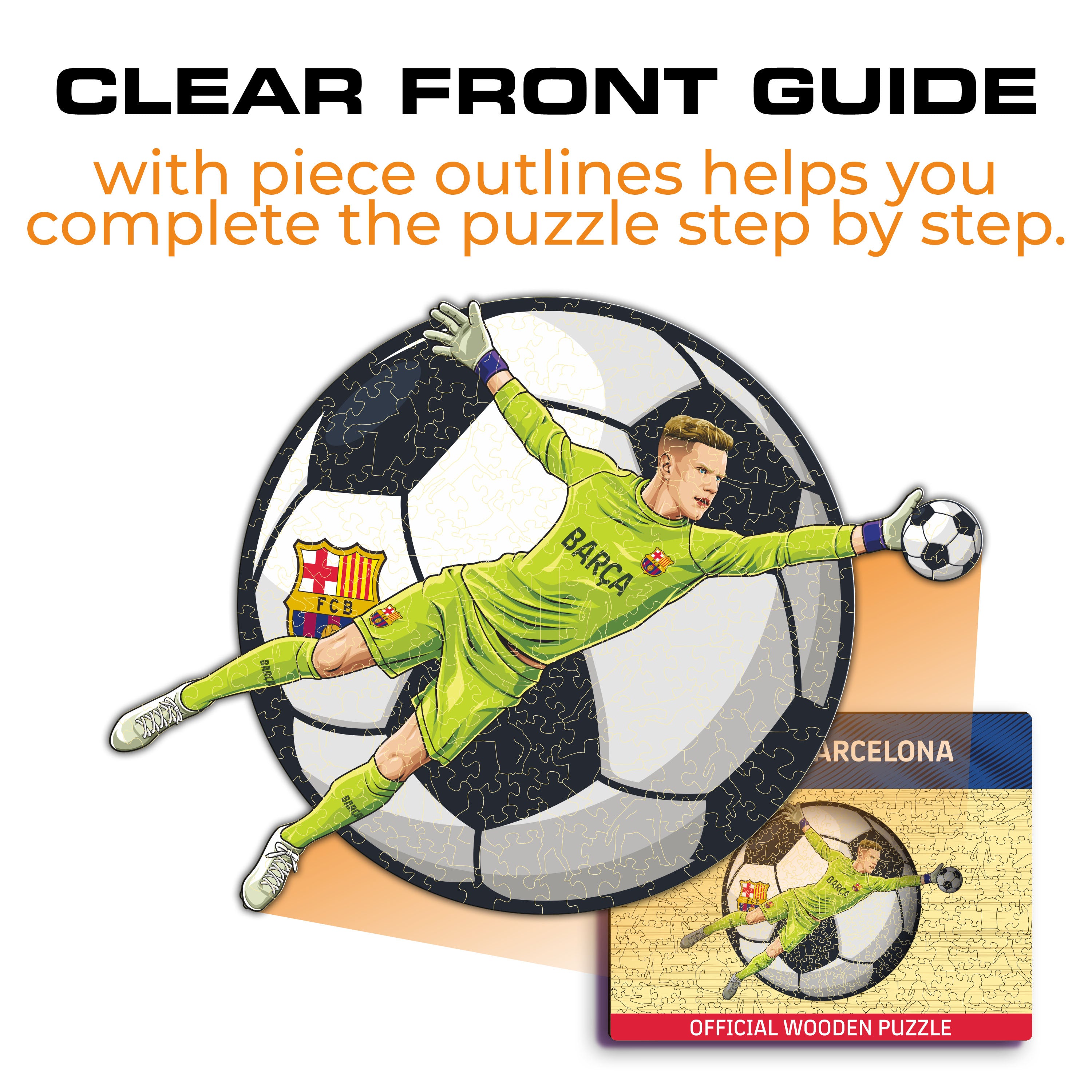 Marc-André Ter Stegen - Wooden Puzzle