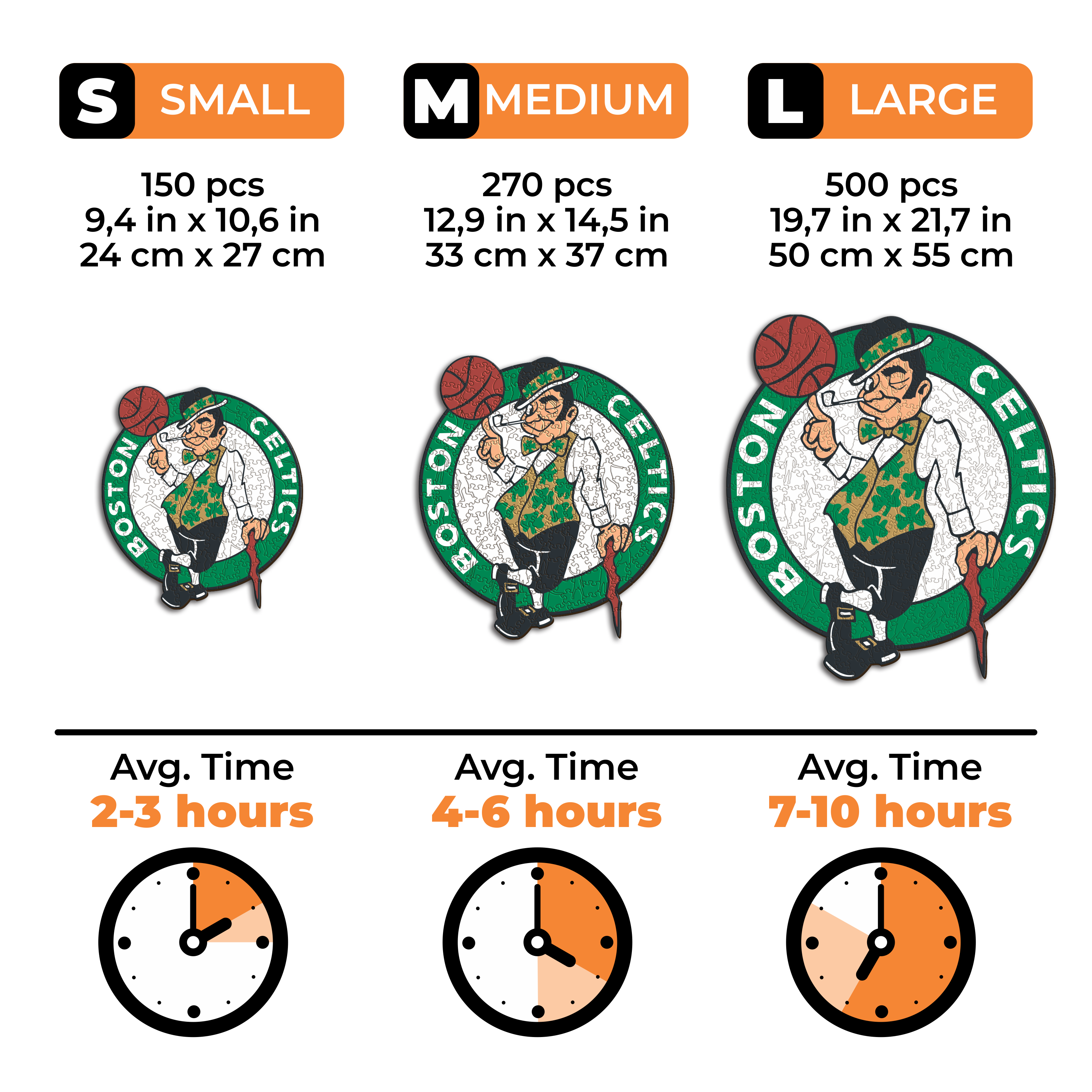 Boston Celtics™ - Wooden Puzzle