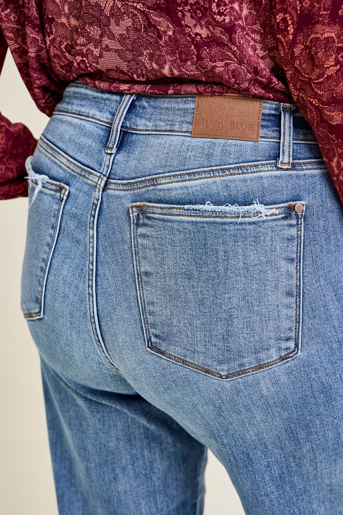 Sage High Rise Retro Wide Leg - PLUS