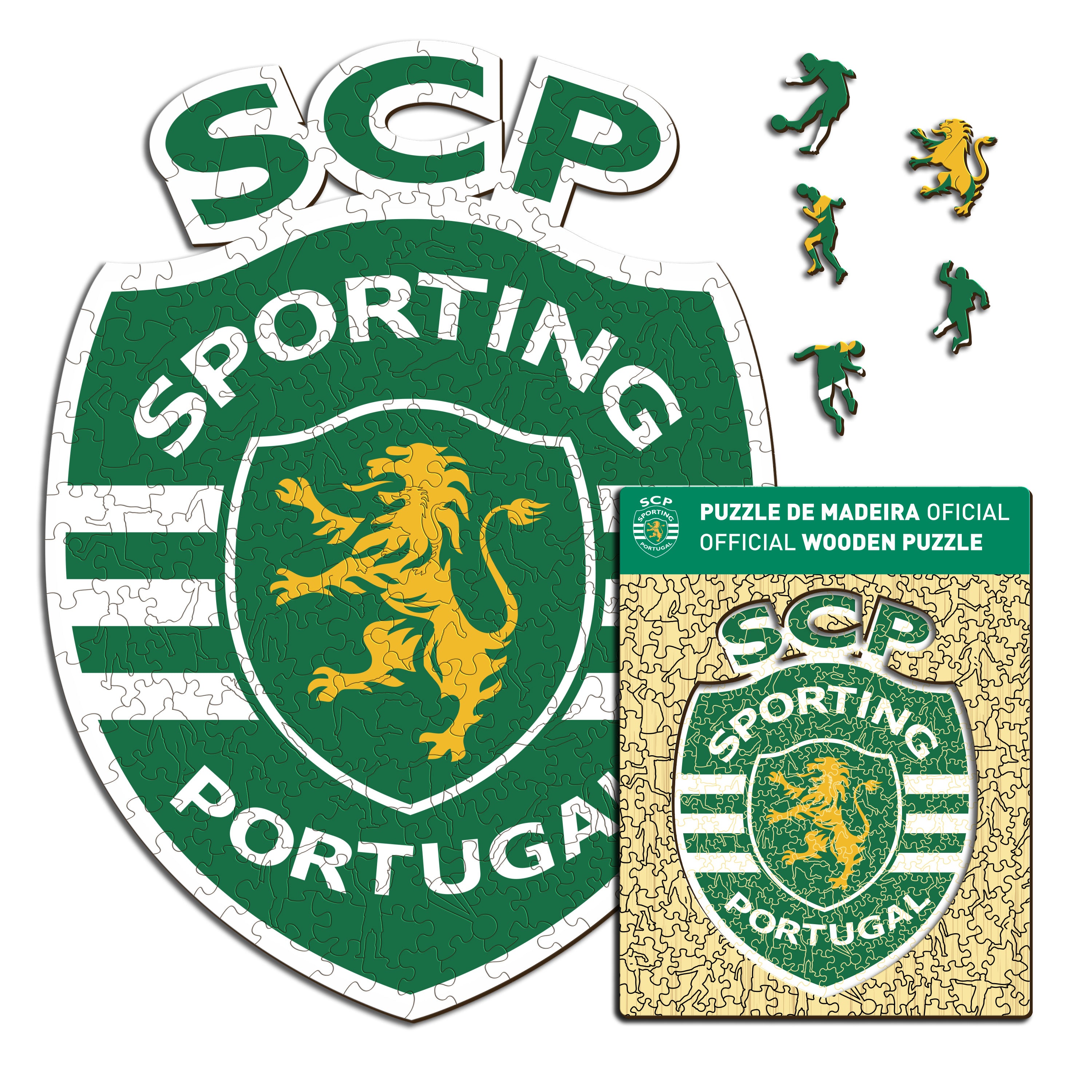 Sporting CP® Logo - Wooden Puzzle