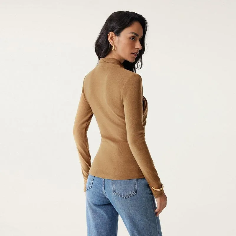 Long Sleeve Top Casual Korean Minimalist
