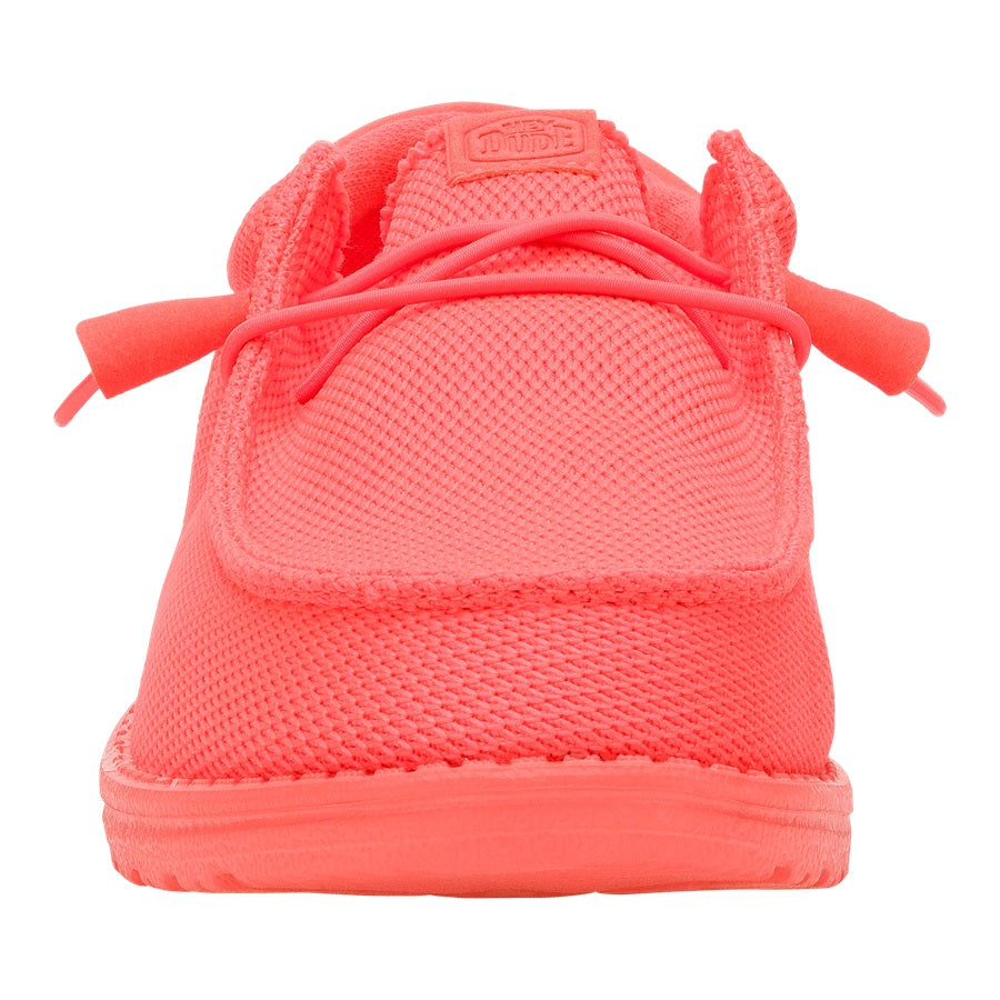 Wally Funk Mono - Fiery Coral