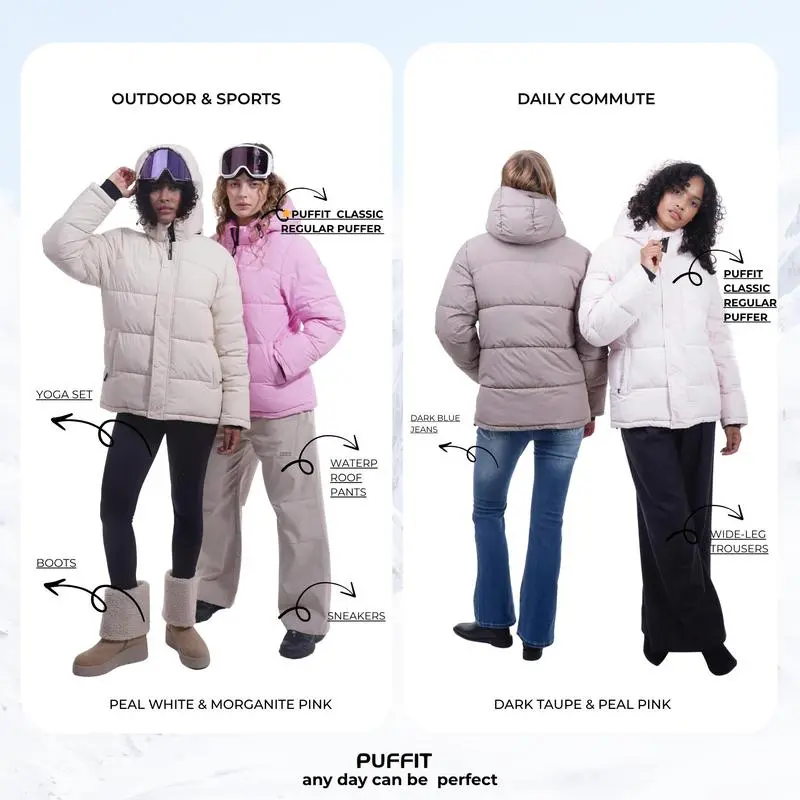 Premium Detachable Hooded Down Jacket