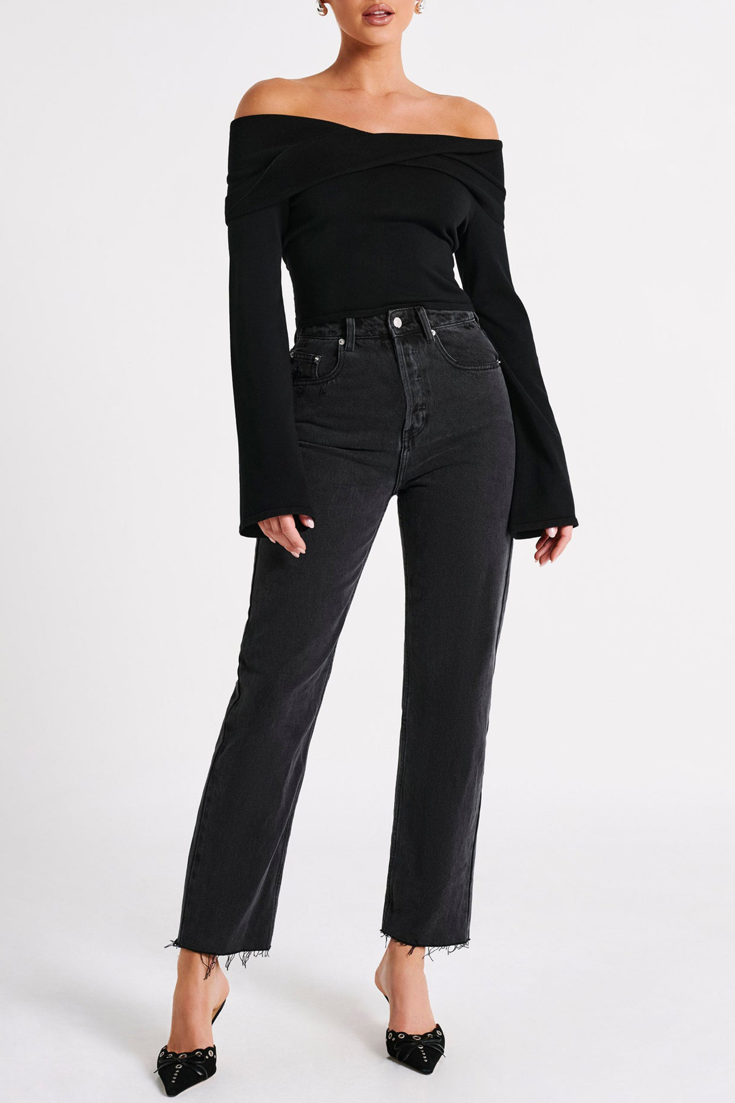 Off Shoulder Twist Top