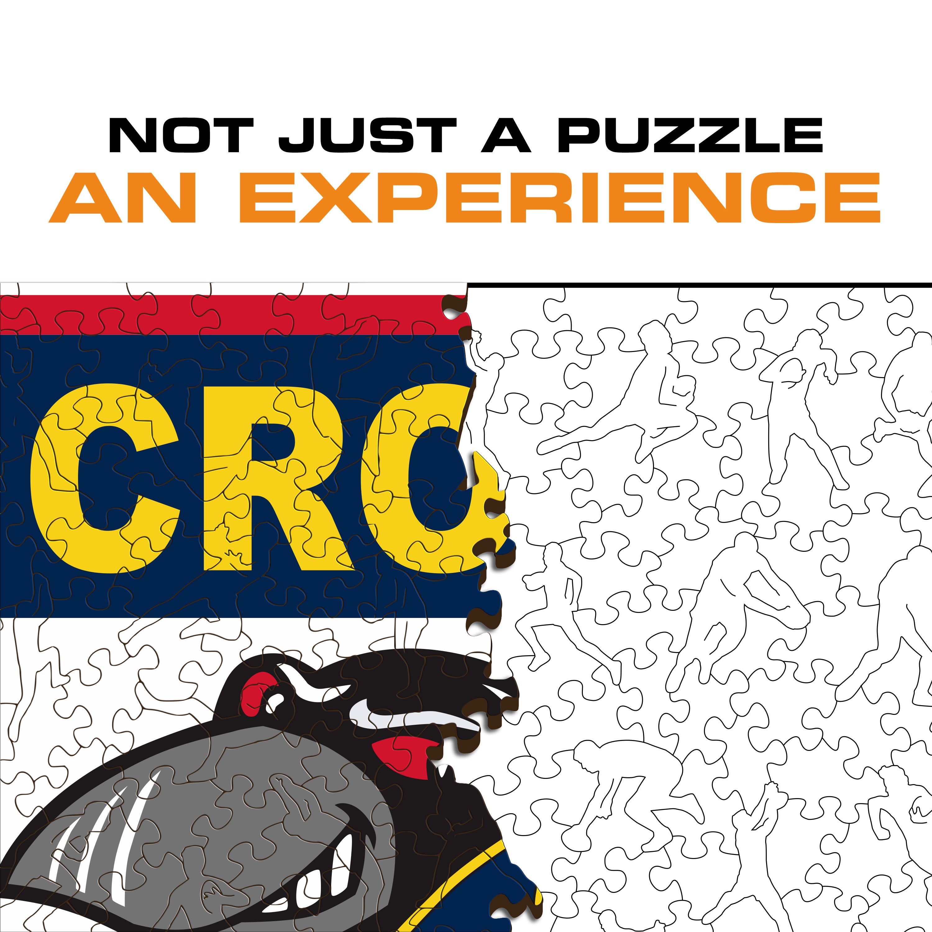 Adelaide FC Retro Mascot - Wooden Puzzle