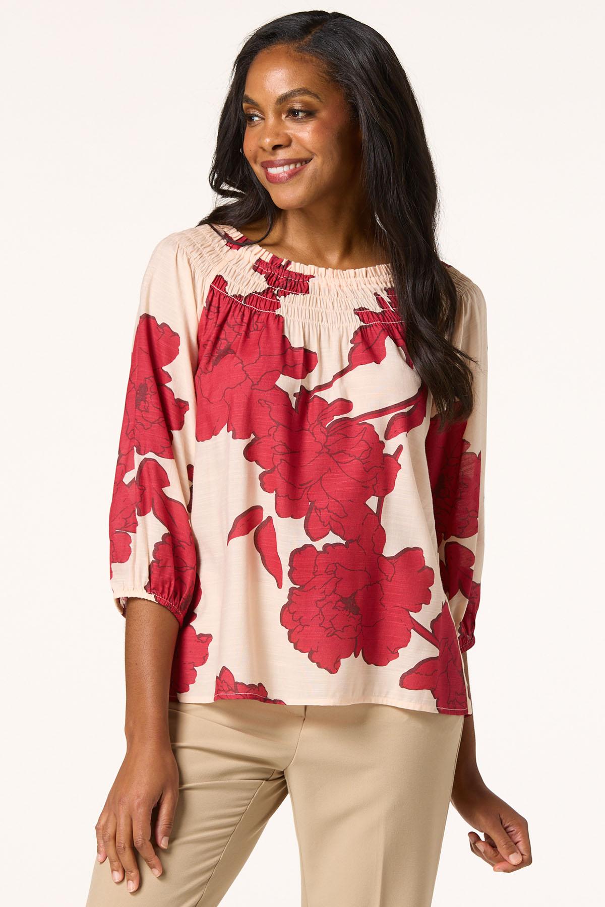 Floral Off Shoulder Top