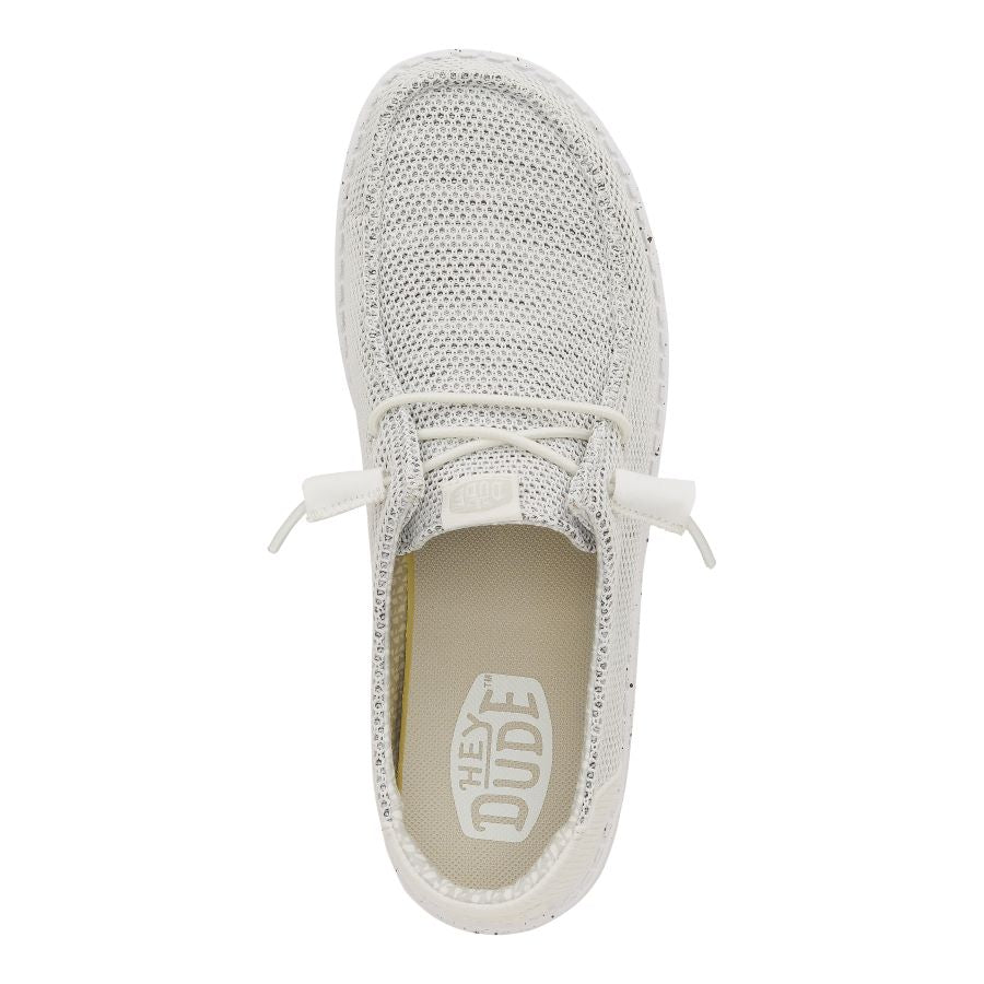 Wendy Stretch Sox Wide - Stone White