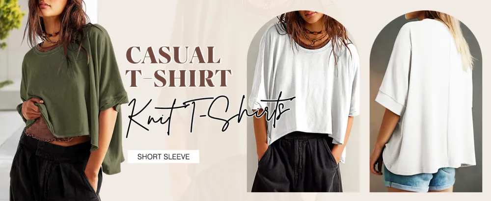 Women's Tops Oversized Basic Tee