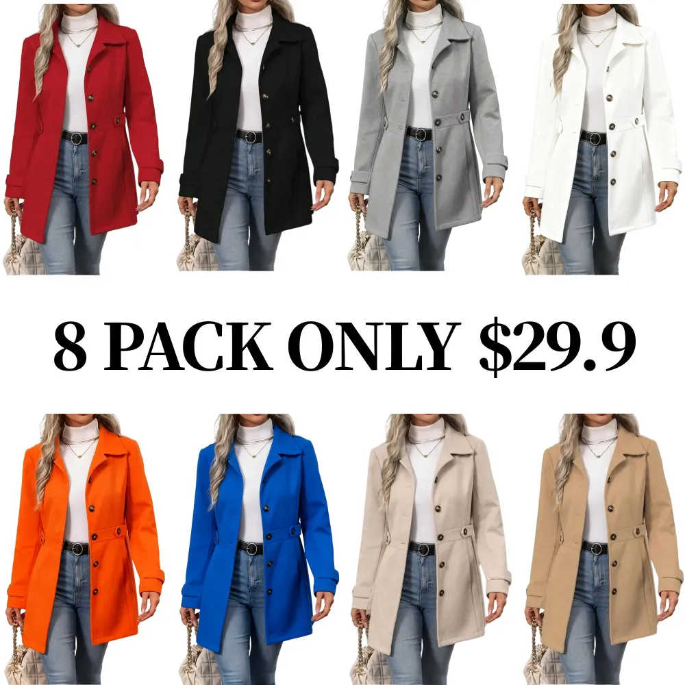 Women's Elegant Overcoat