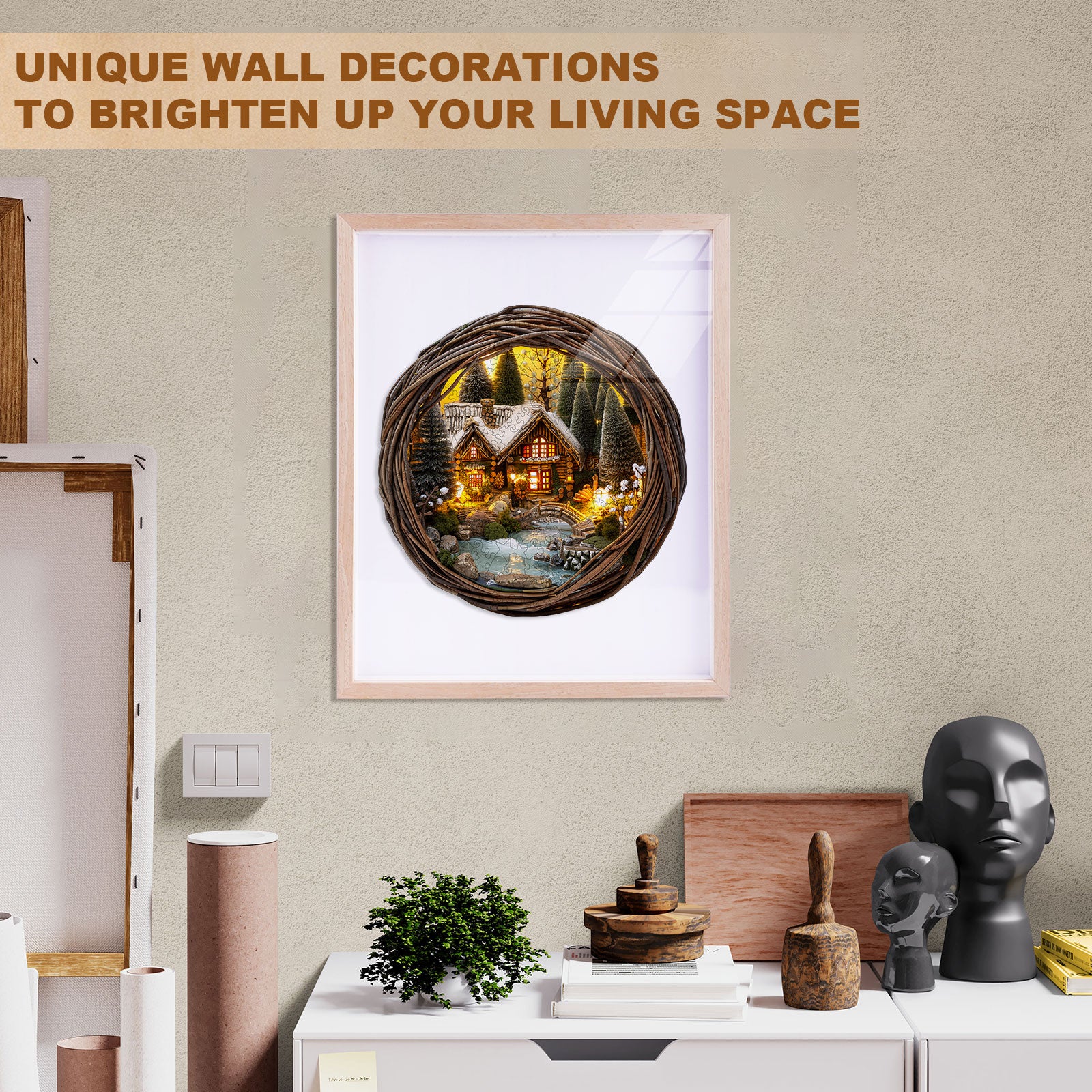 Forest Haven Wooden Jigsaw Puzzle