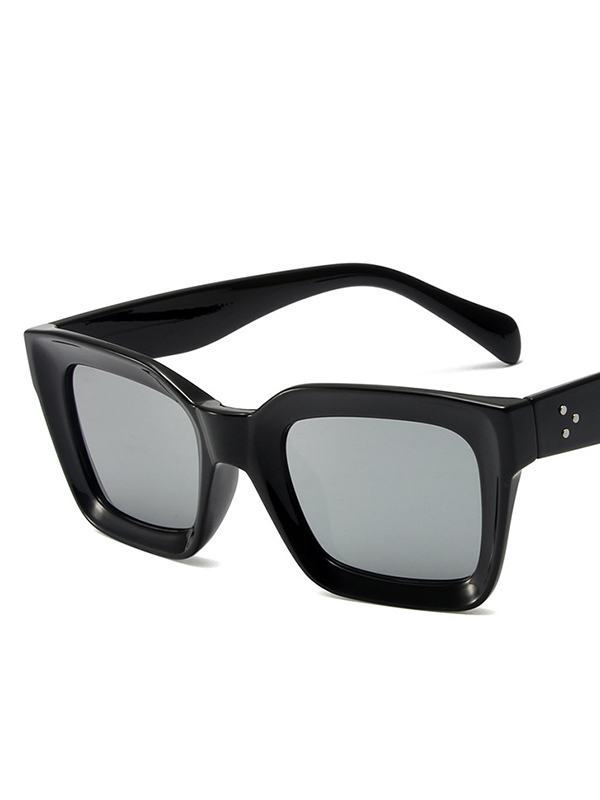 Geometric Sun-Protection Sunglasses Accessories