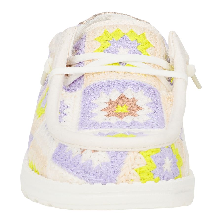 Wendy Cottage Crochet - Egret/Lavender/Multi