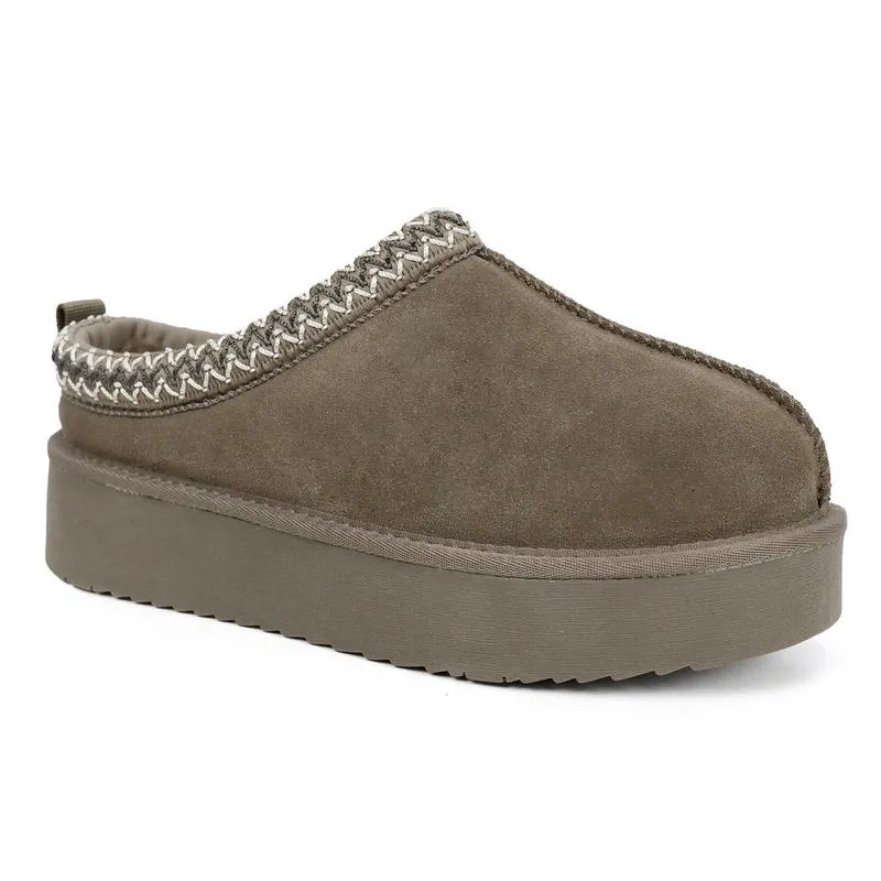 Women's Braided Leather Outdoor Suede Discount
