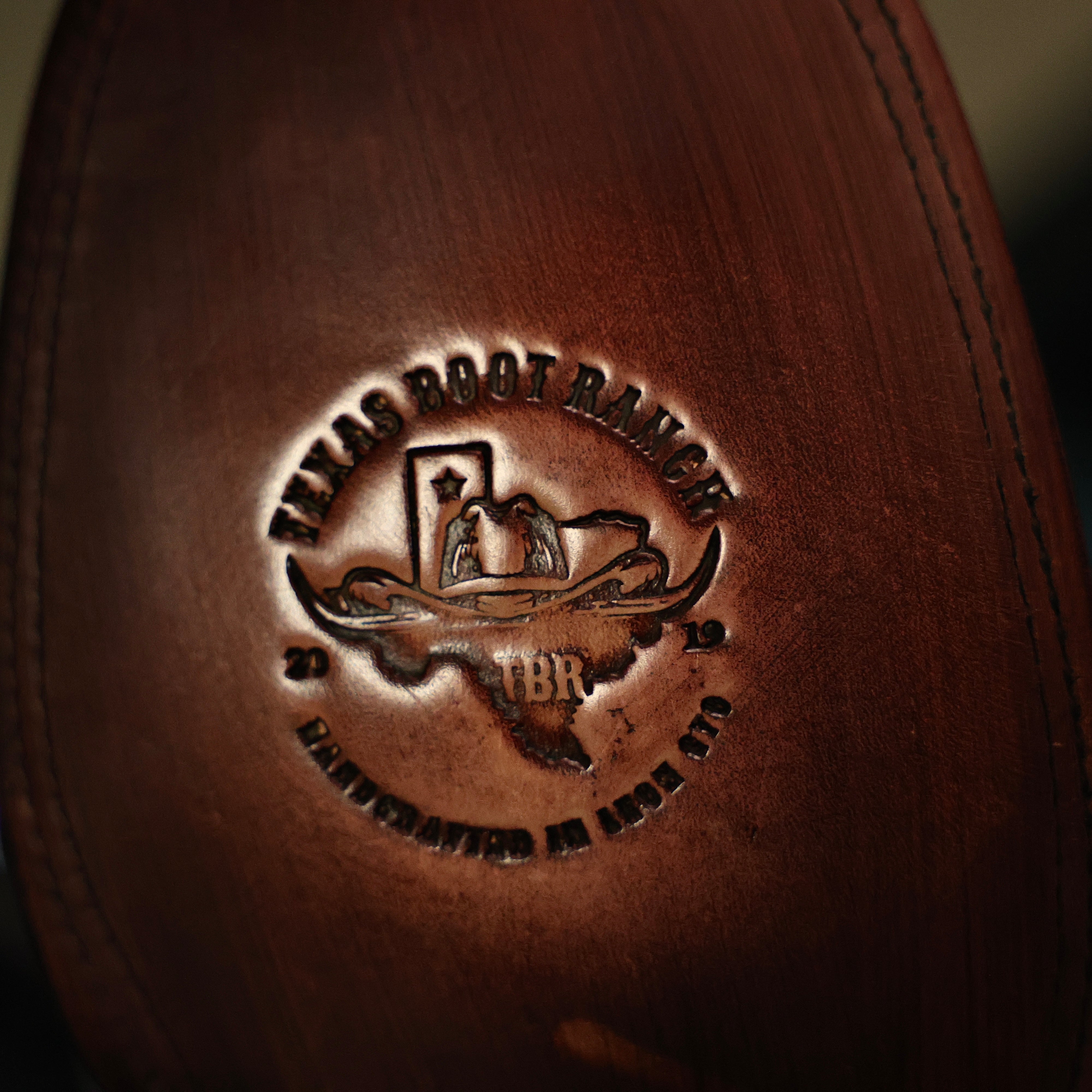 Chocolate Brown Python Leather Boots - Square Toe