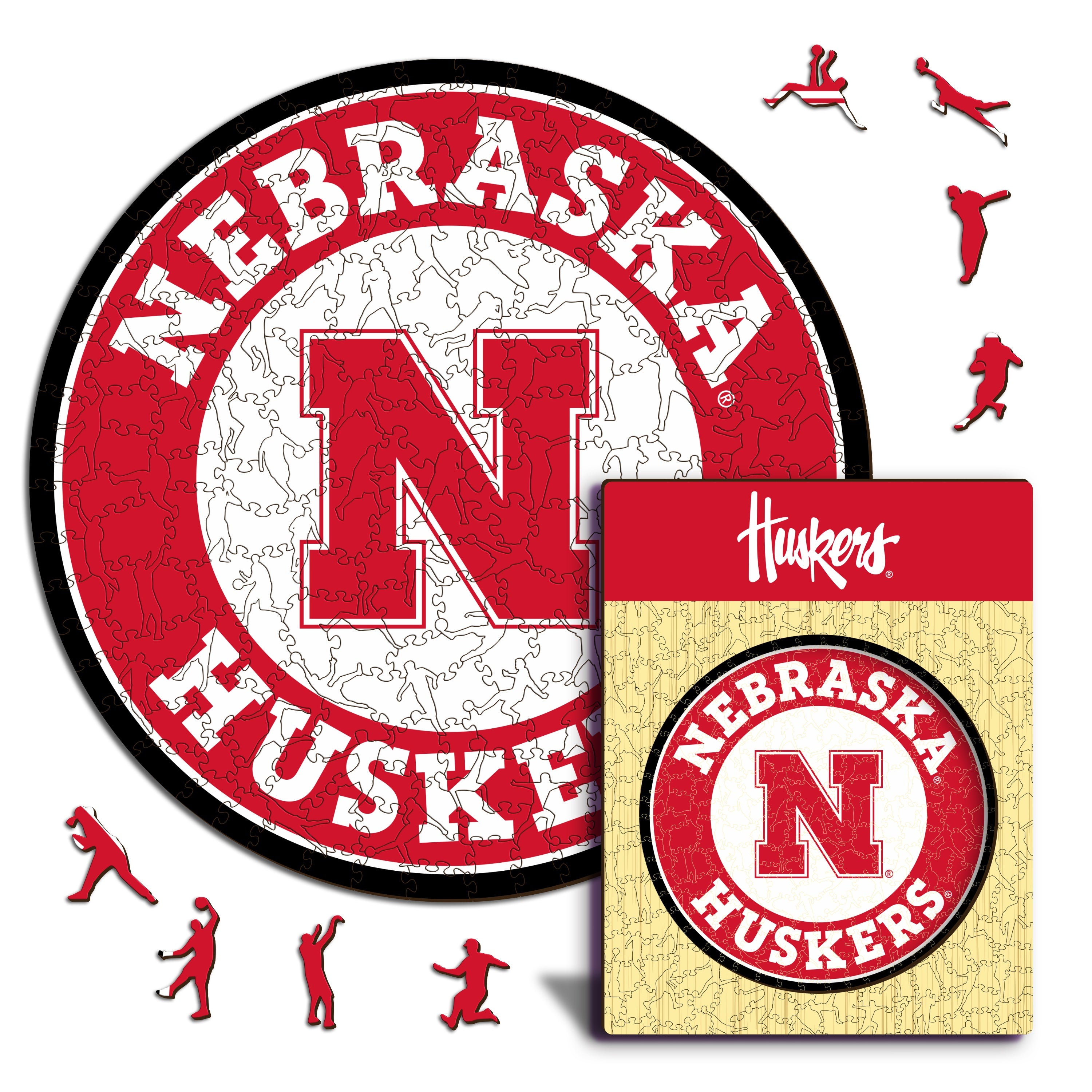 University of Nebraska - Wooden Puzzle