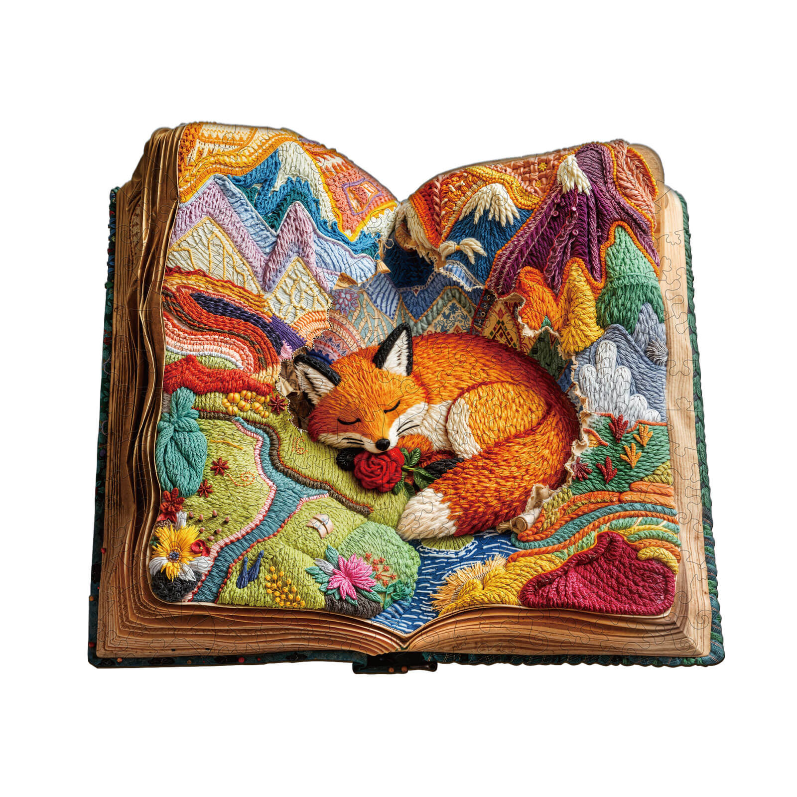 Fox Tale Wooden Jigsaw Puzzle