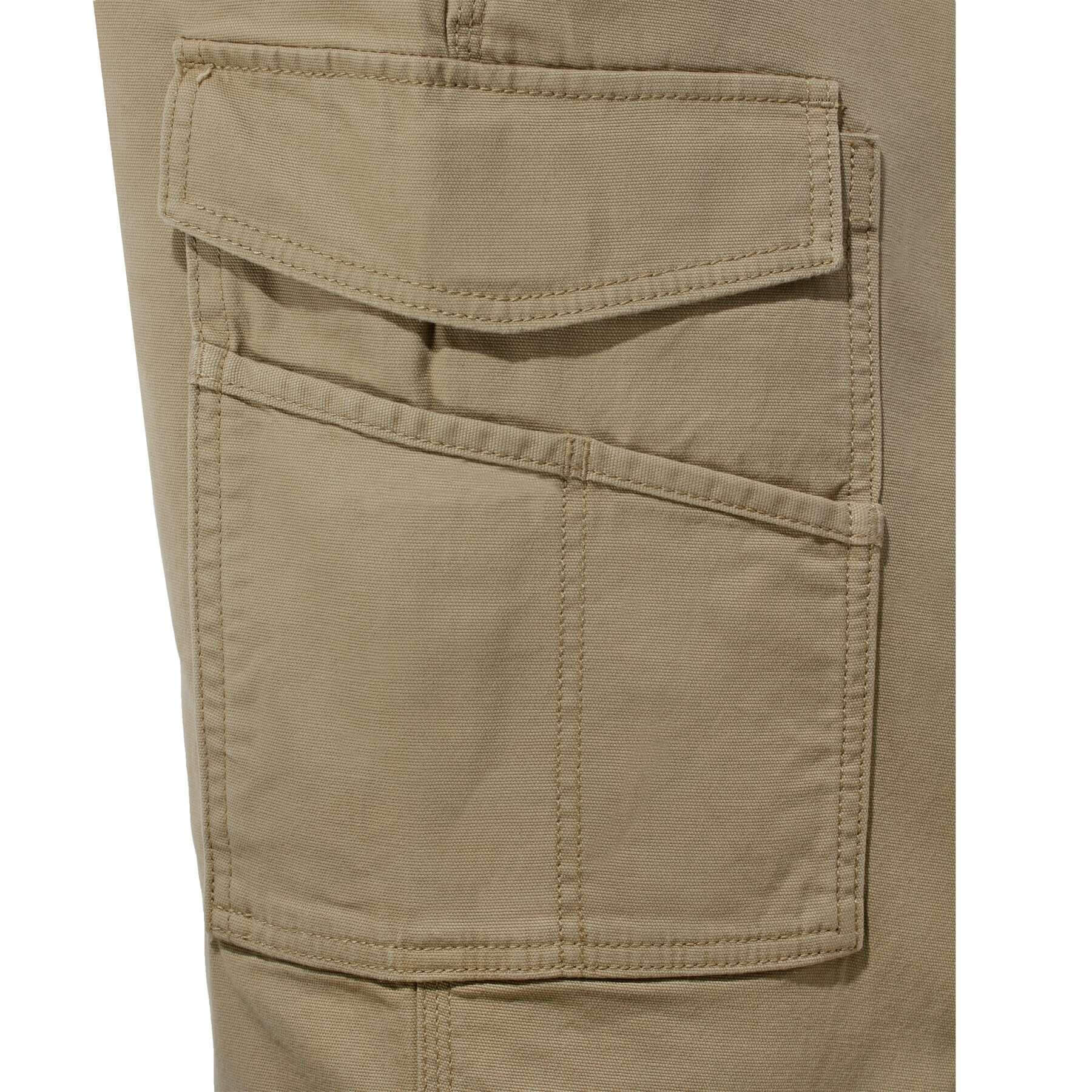 CHT Rugged Flex Relaxed Fit Stretch Canvas Rigby Cargo Trousers 103574