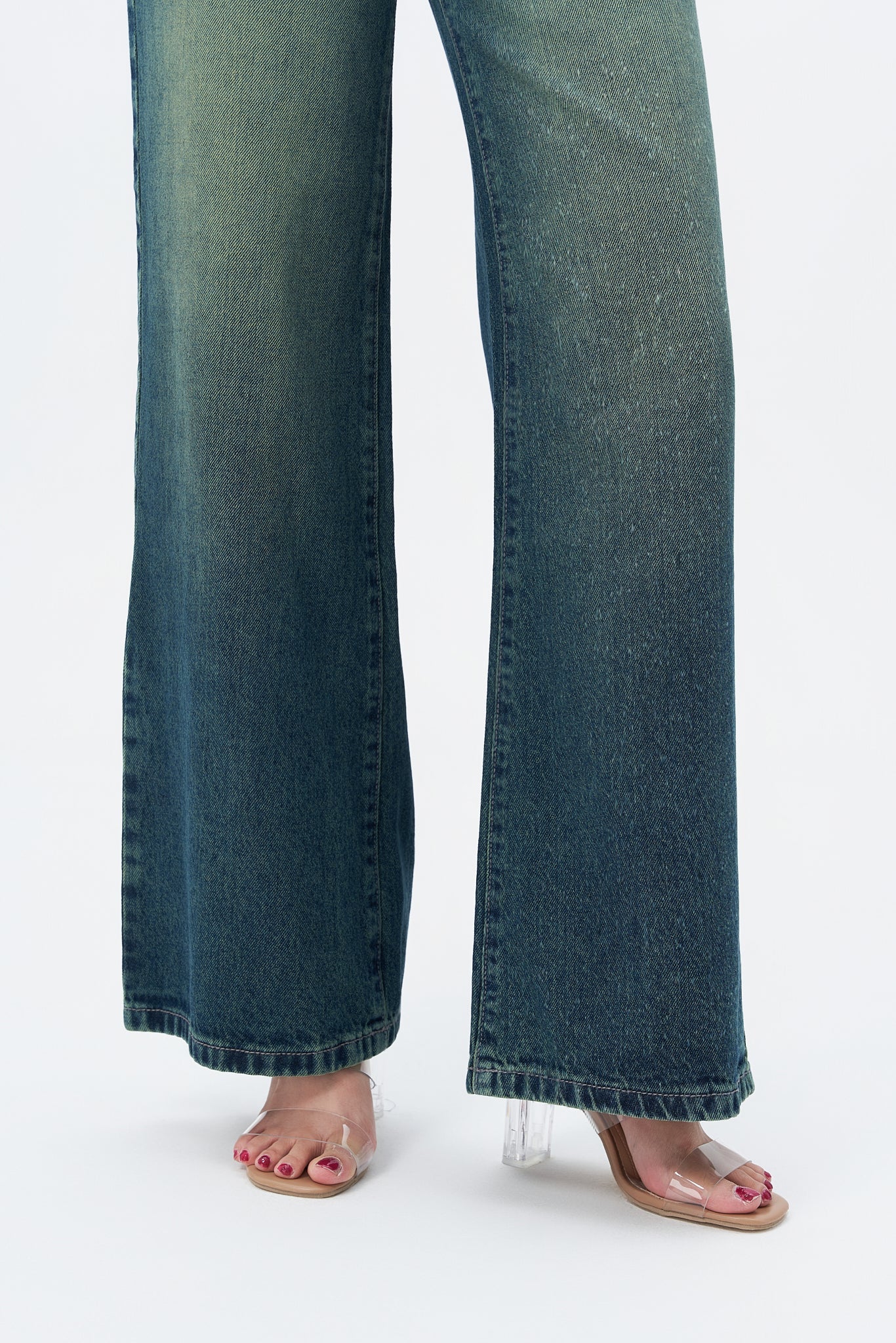 Shade Flow Wide Leg Jeans