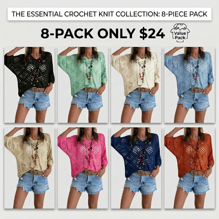 Women's Bohemian-Inspired Beige Crochet Top with V-Neck