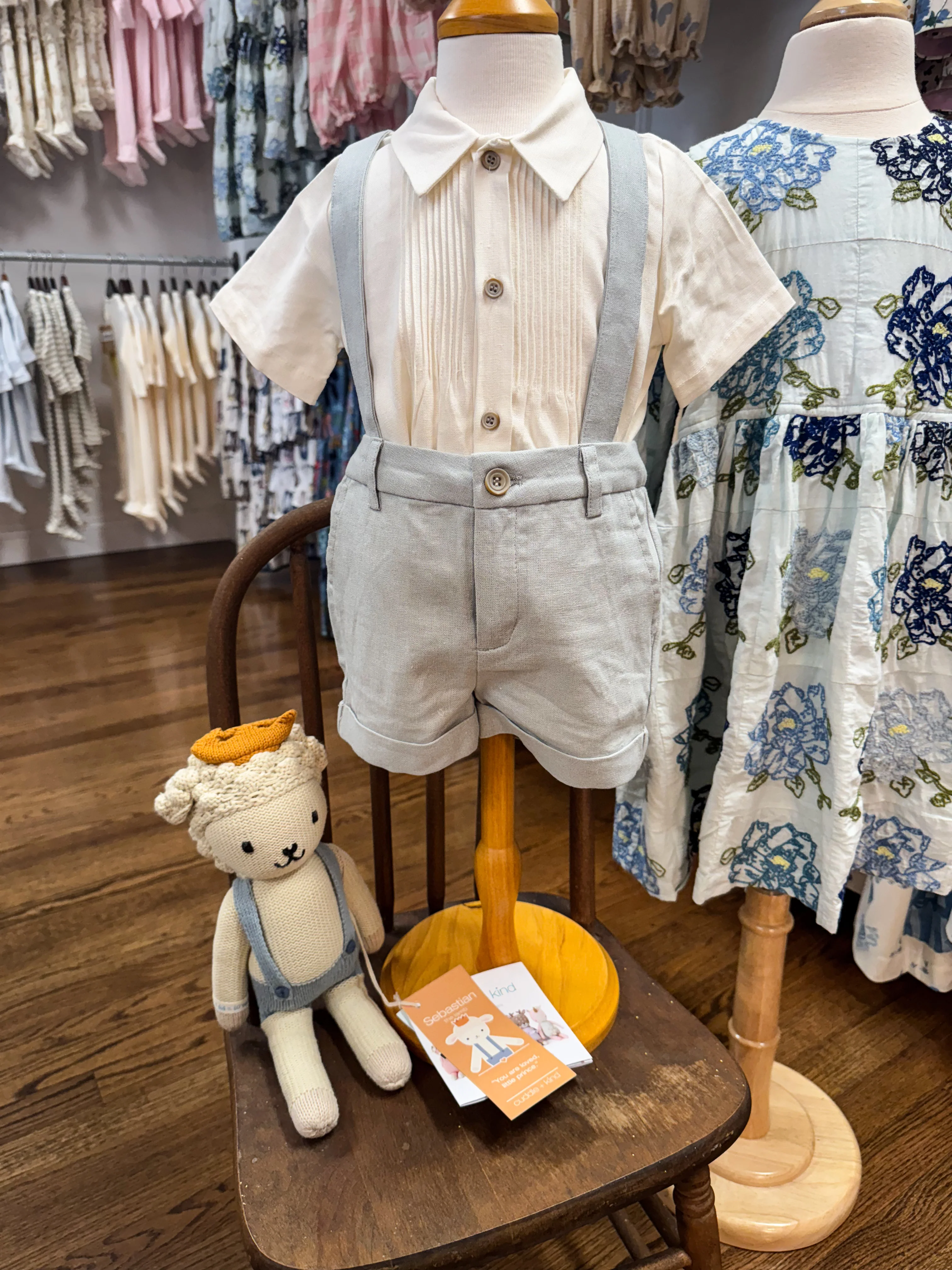 HENRY ROMPER | IVORY