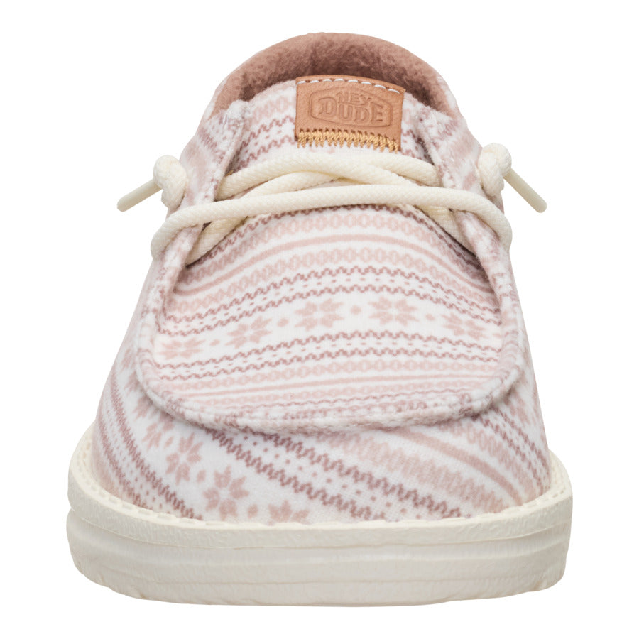 Wendy Nordic Sweater - Egret/Multi