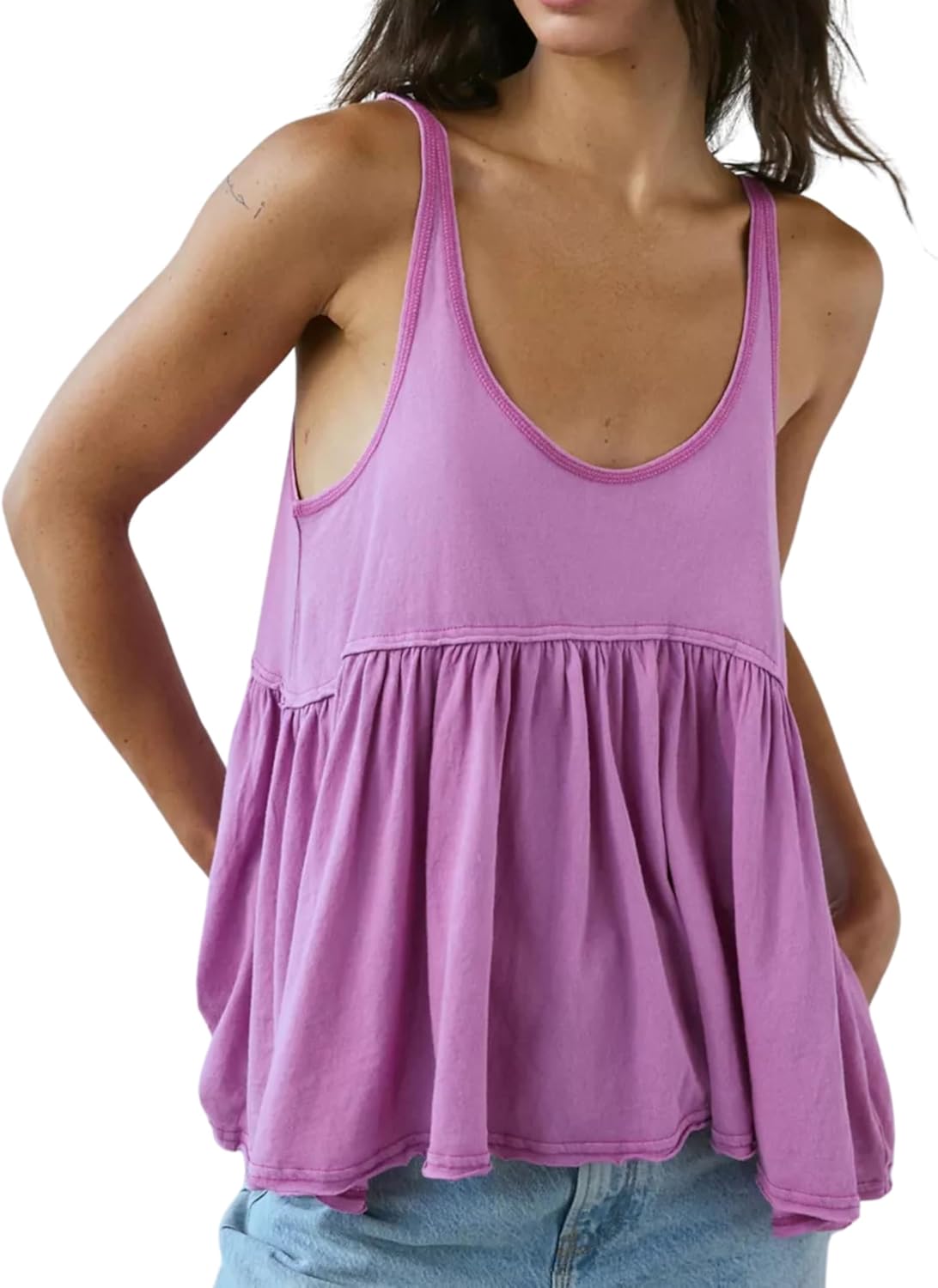 ✨2026 Hot Sale✨Women's Summer Flowy Tank Tops