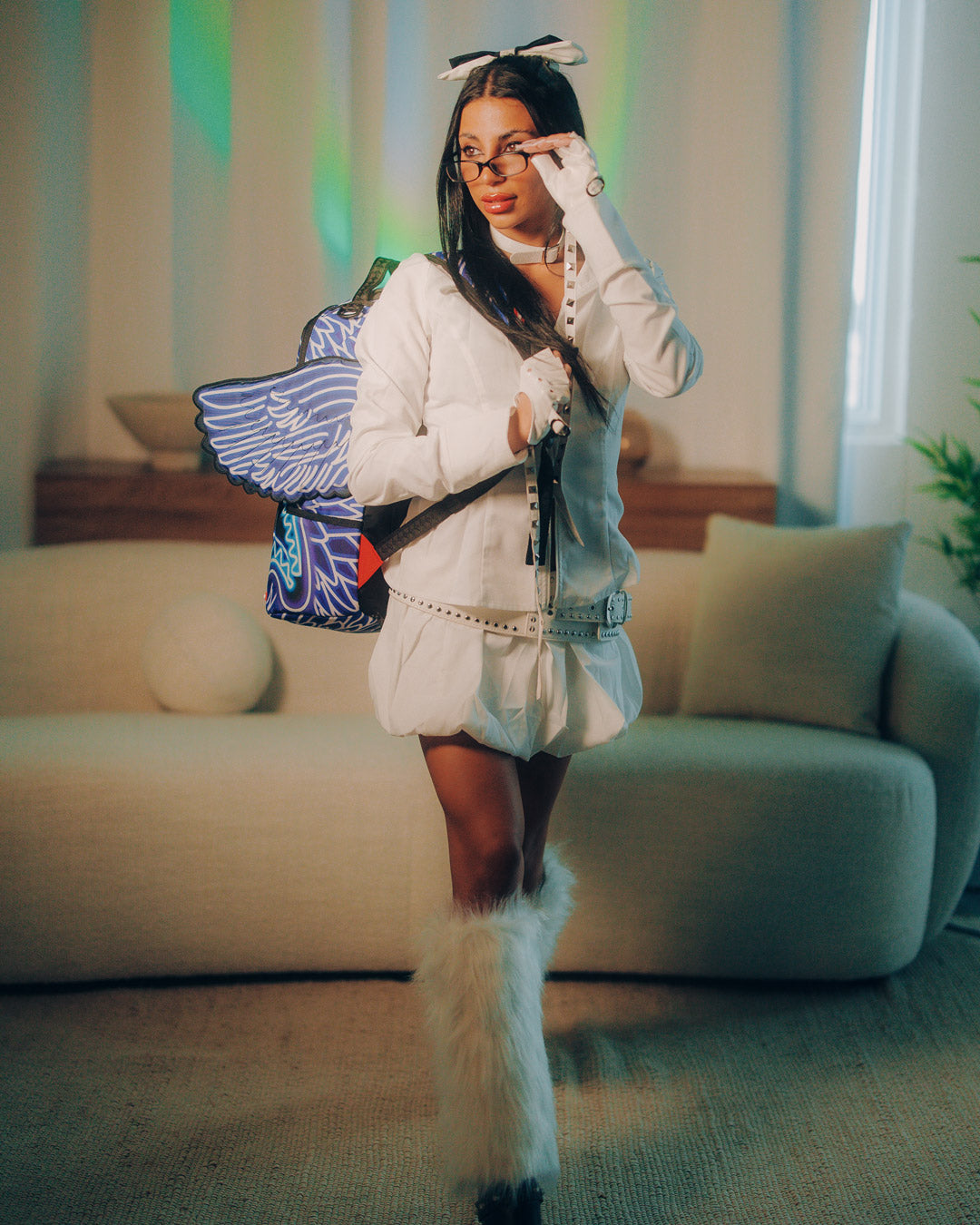 WINGS OF THE NEON SLAYER DLX BACKPACK