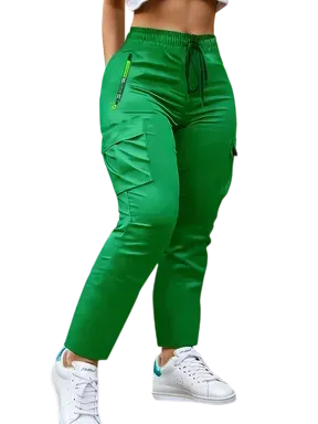 🔥8-Pack Women's Multi-Pocket Cargo Pants