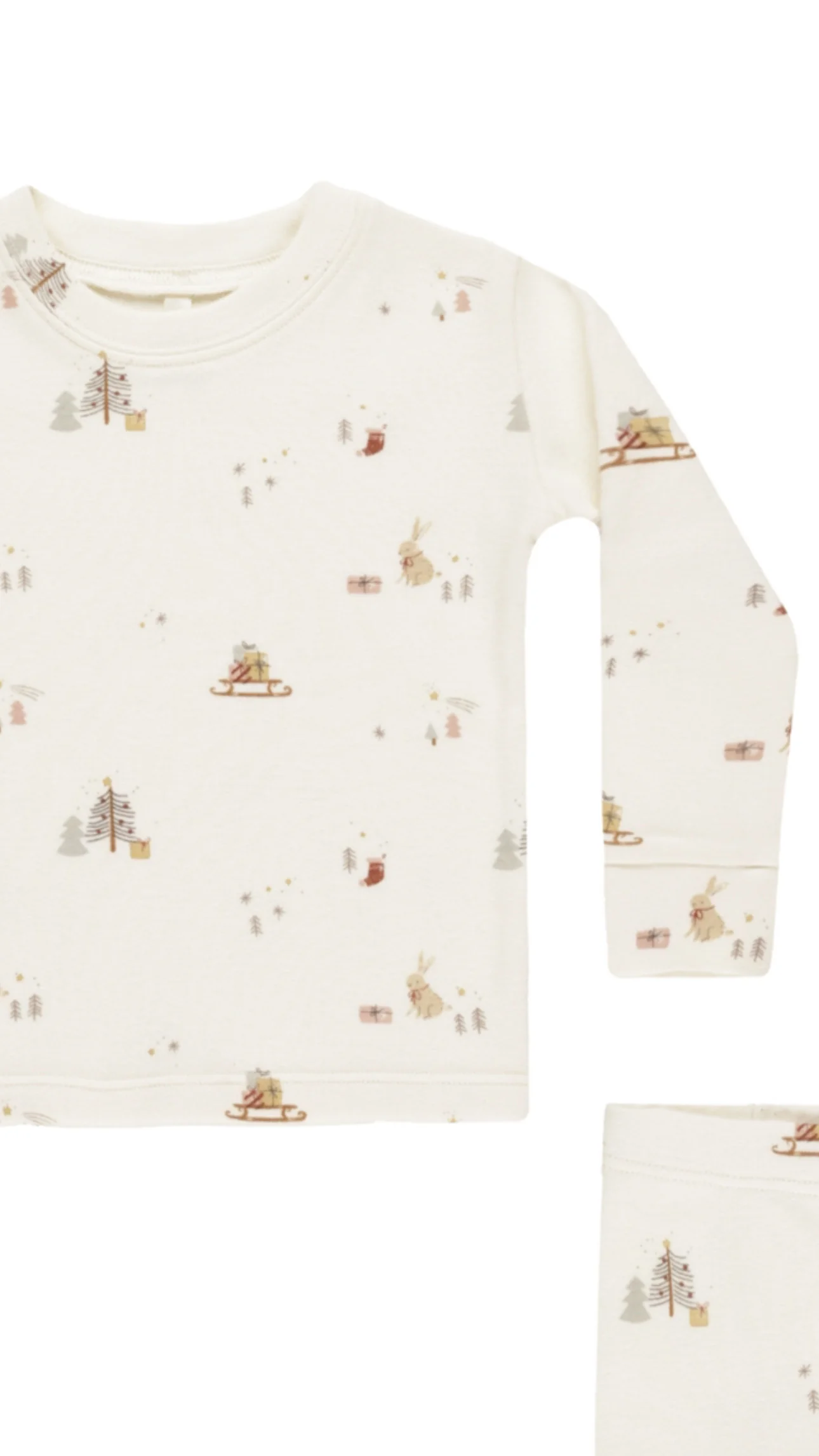 Organic Long John Pajamas || Presents